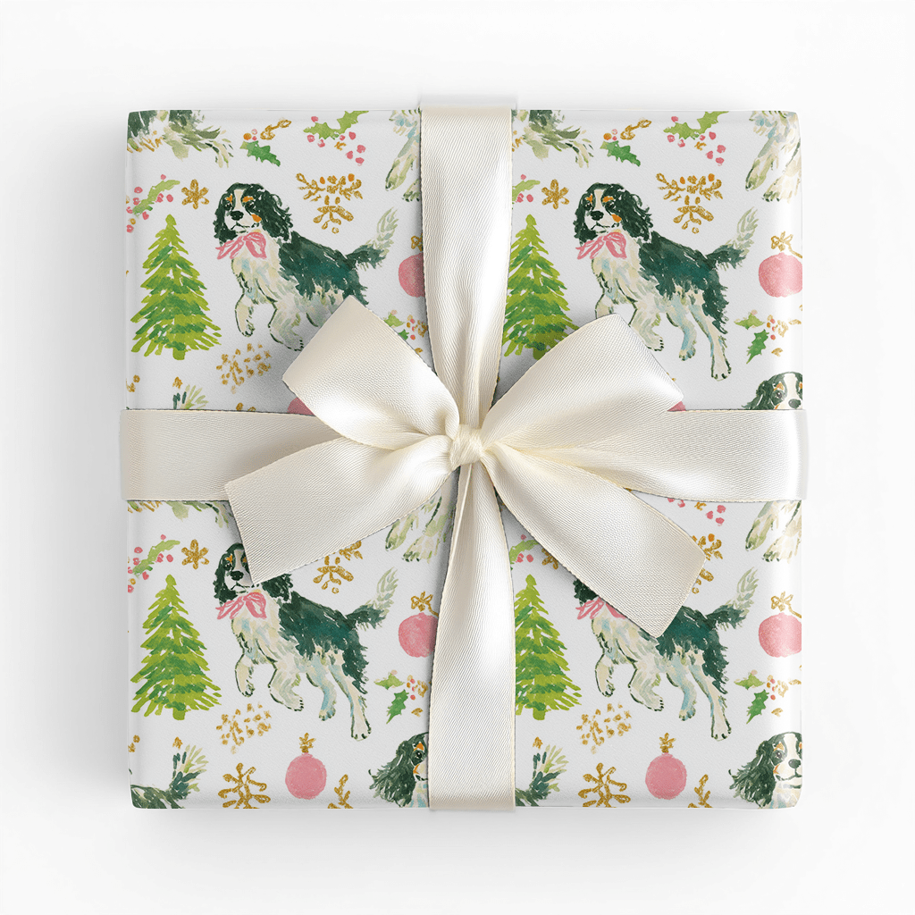 Sadies Christmas Morning - Wrapping Paper - Lemon Park