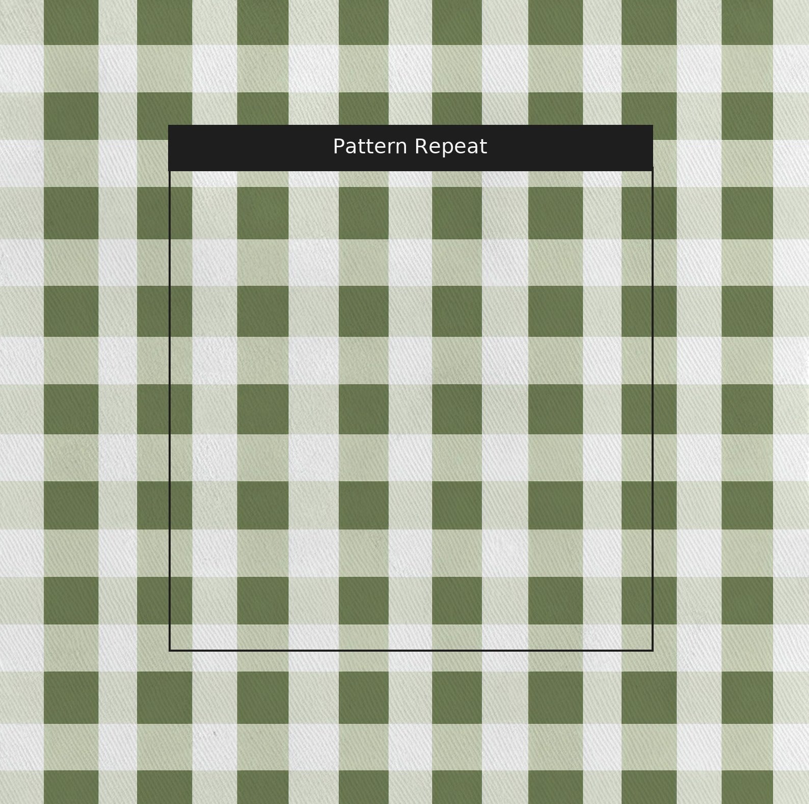 Sage Gingham - Fabric - Lemon Park