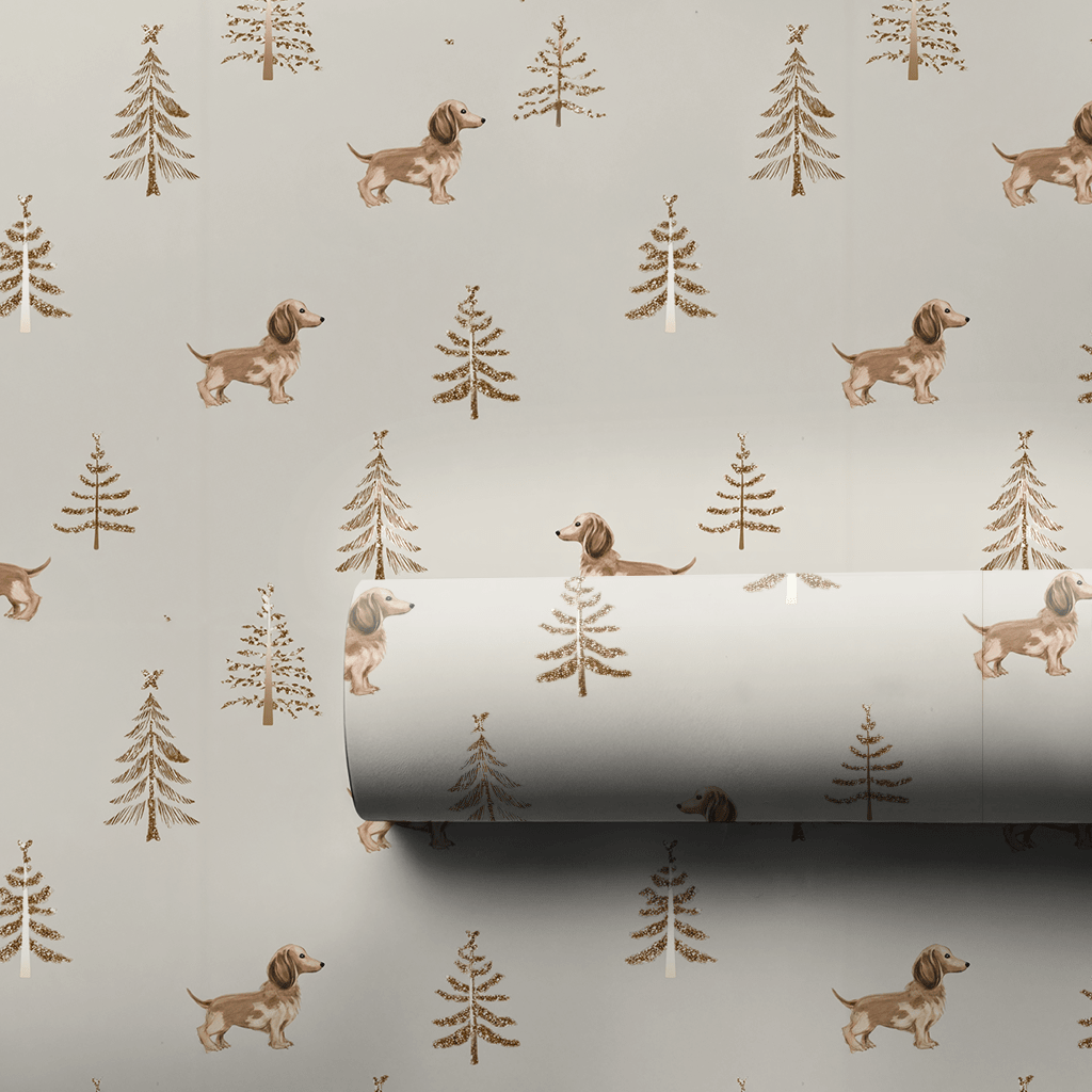 Sage Gold - Wrapping Paper - Lemon Park