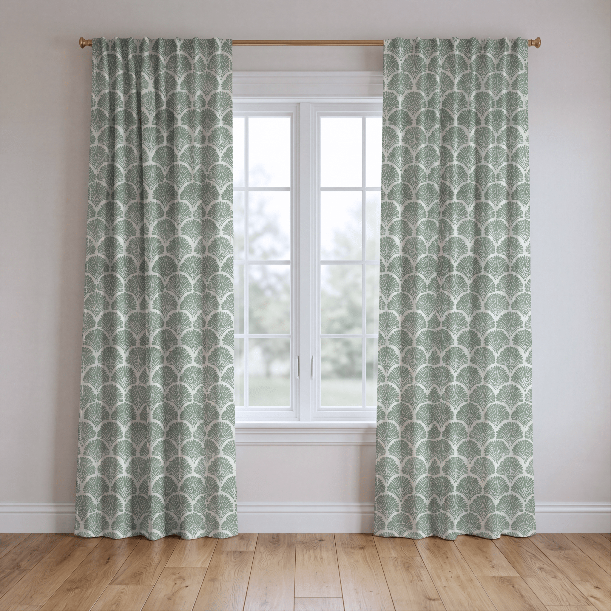 Sage Shell - Drapery - Lemon Park