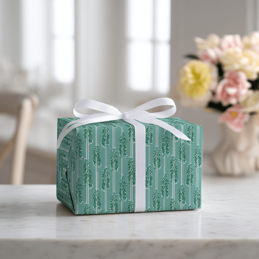 Sage Street - Wrapping Paper - Lemon Park