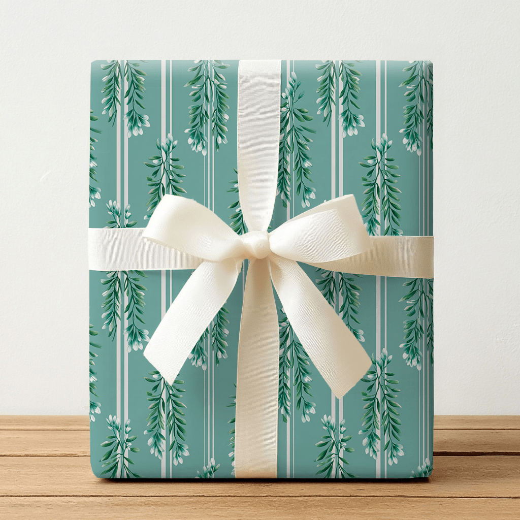 Sage Street - Wrapping Paper - Lemon Park