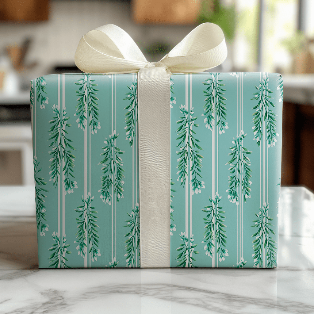 Sage Street - Wrapping Paper - Lemon Park