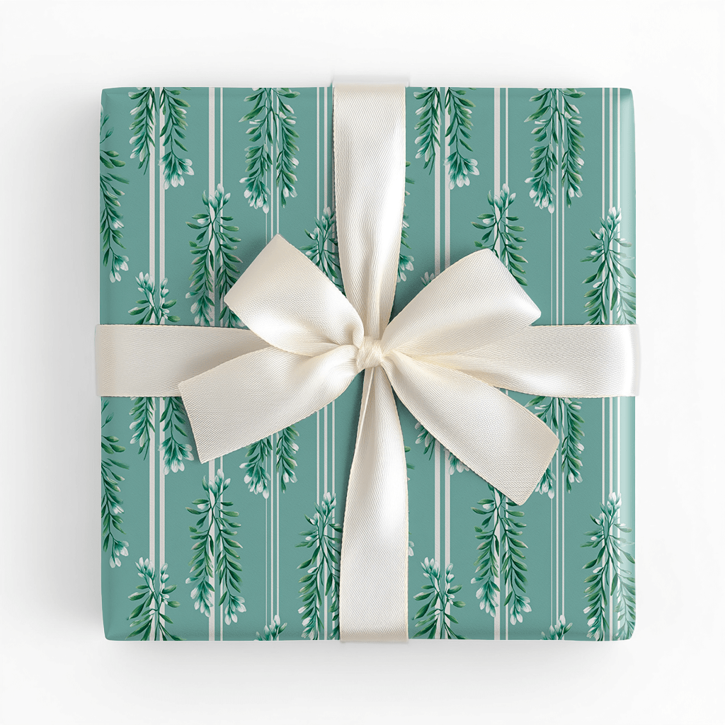 Sage Street - Wrapping Paper - Lemon Park