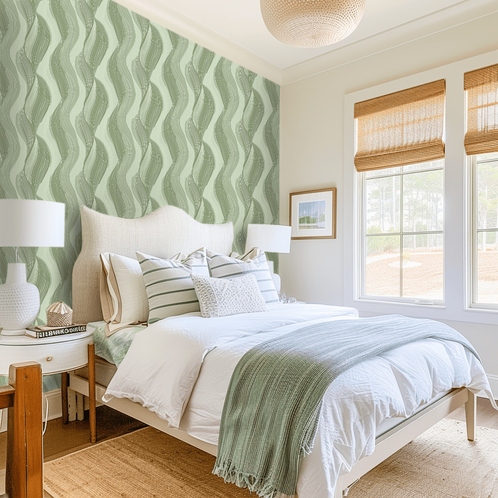 Sage Wallpaper - Lemon Park