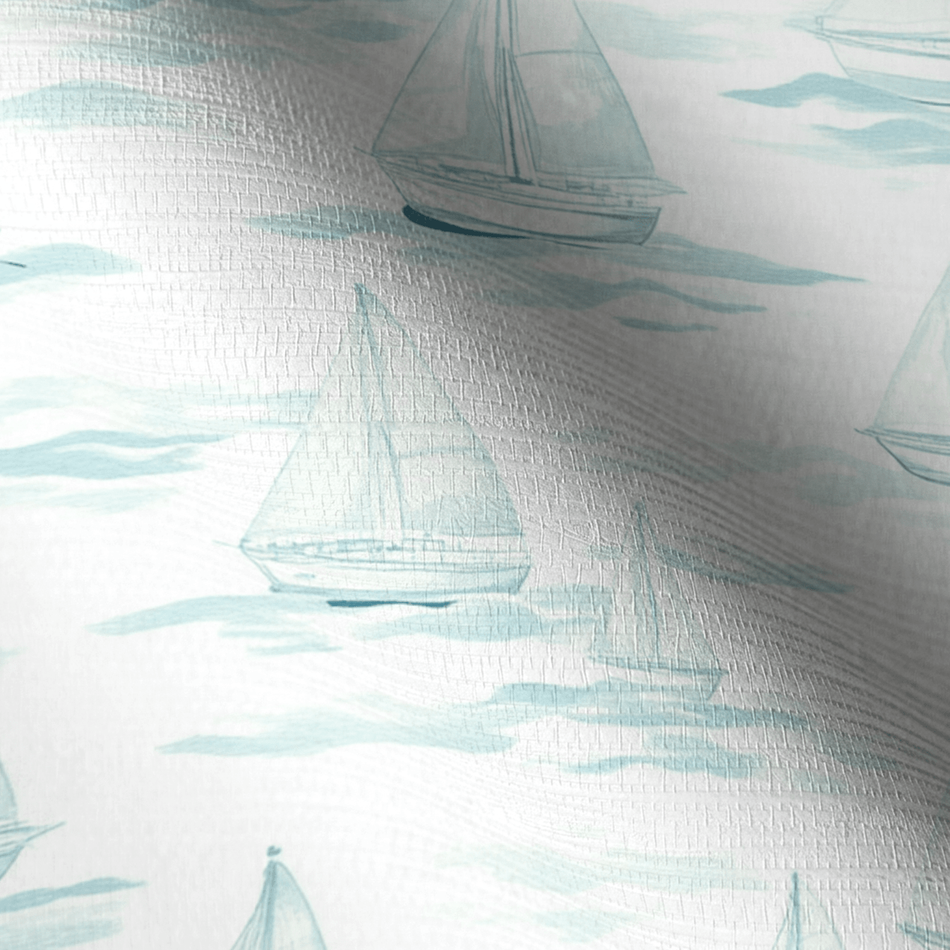 Sail Away Faux Grasscloth Wallpaper - Lemon Park