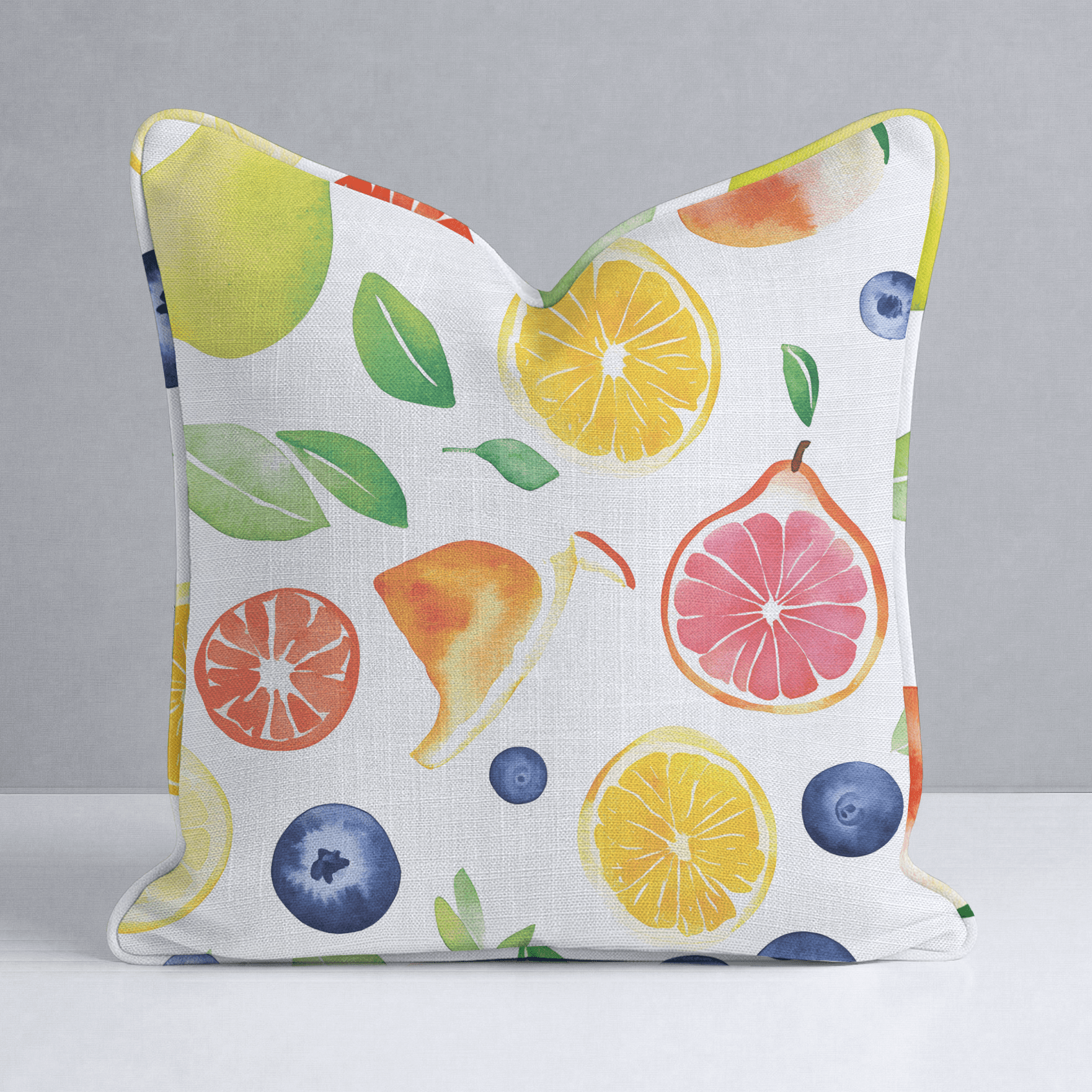 Sally Throw Pillow - Lemon Park