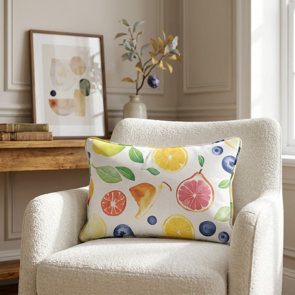Sally Throw Pillow - Lemon Park