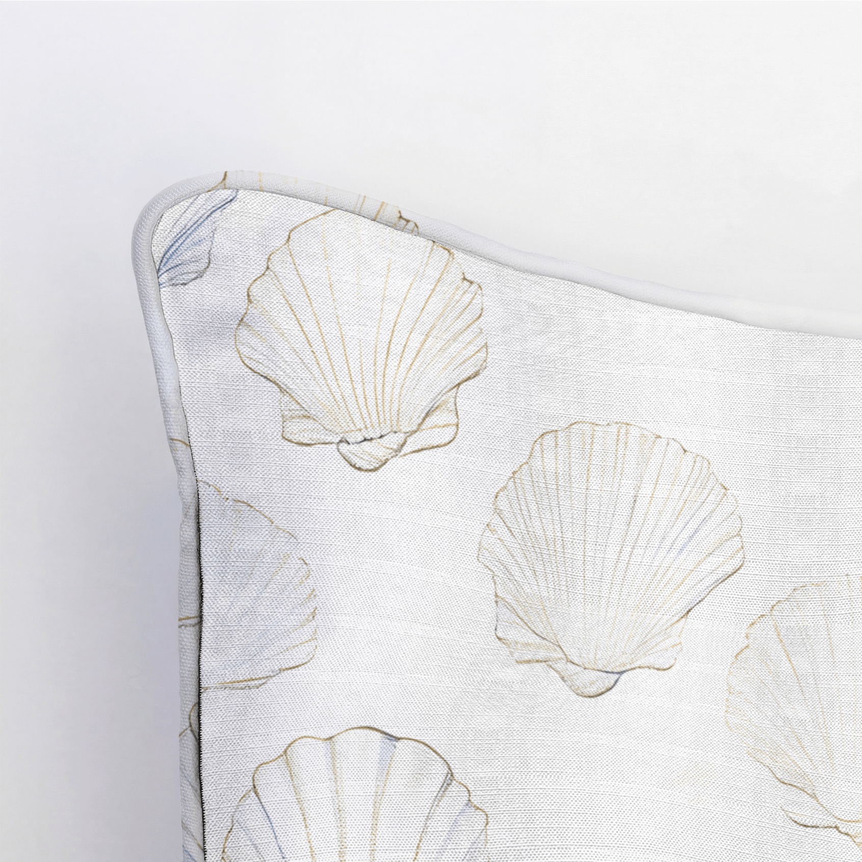 Sally's Sea Shells Throw Pillow - Lemon Park