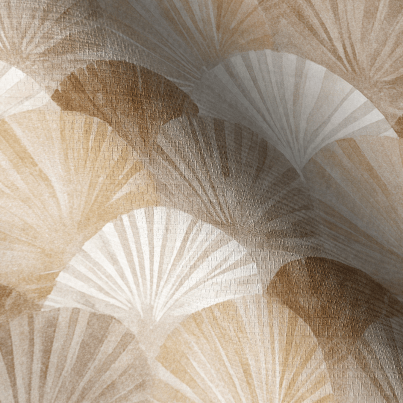 Salt Leaf Faux Grasscloth Wallpaper - Lemon Park