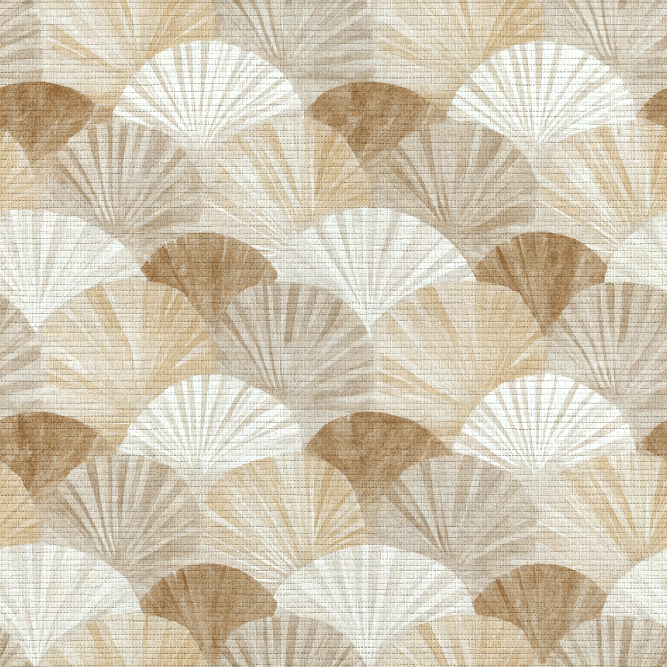 Salt Leaf Faux Grasscloth Wallpaper - Lemon Park