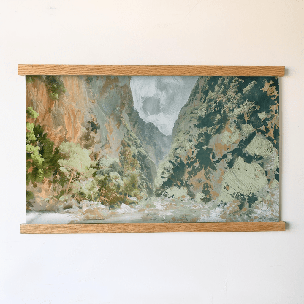 Samaria Gorge - Tapestry - Lemon Park