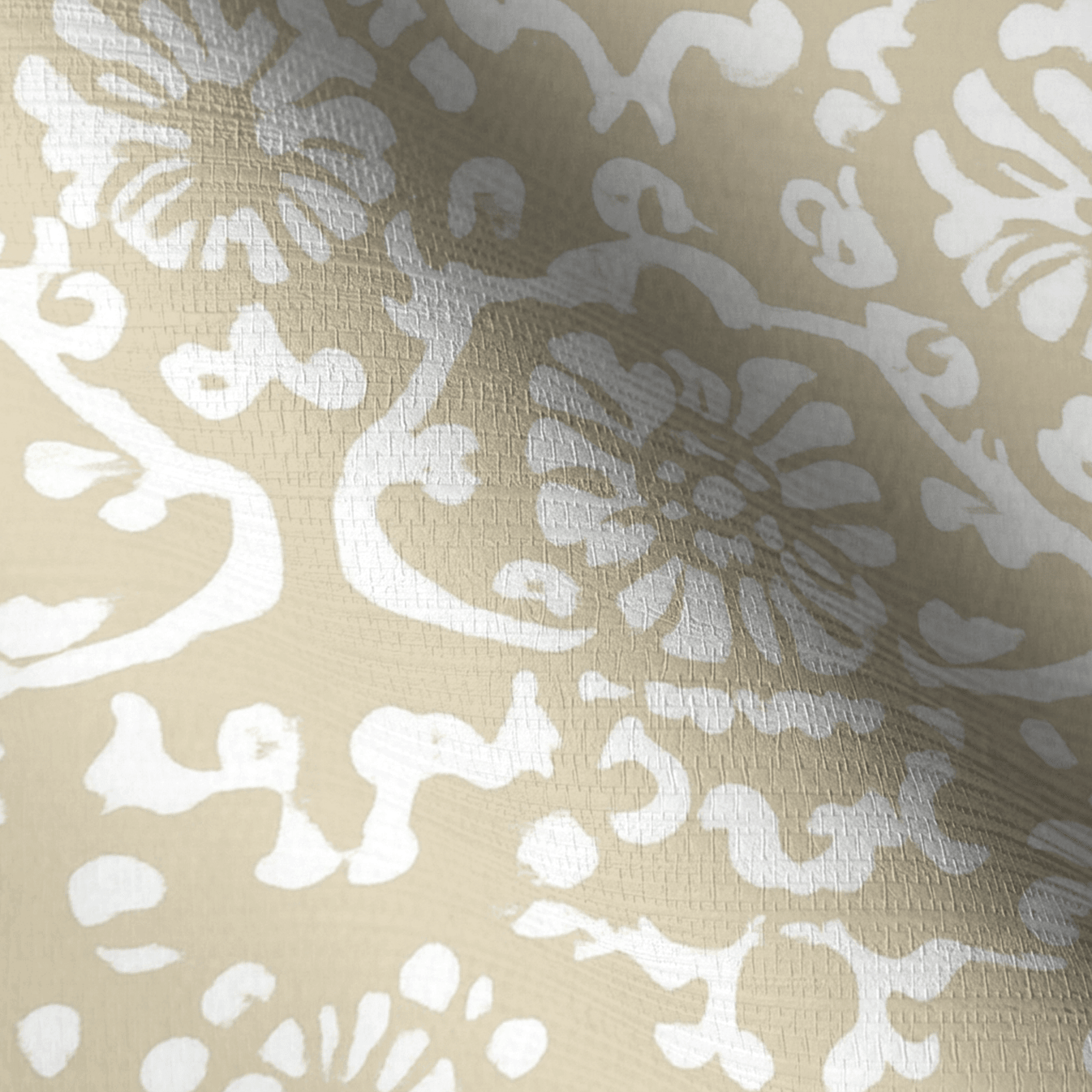 Sandy Faux Grasscloth Wallpaper - Lemon Park