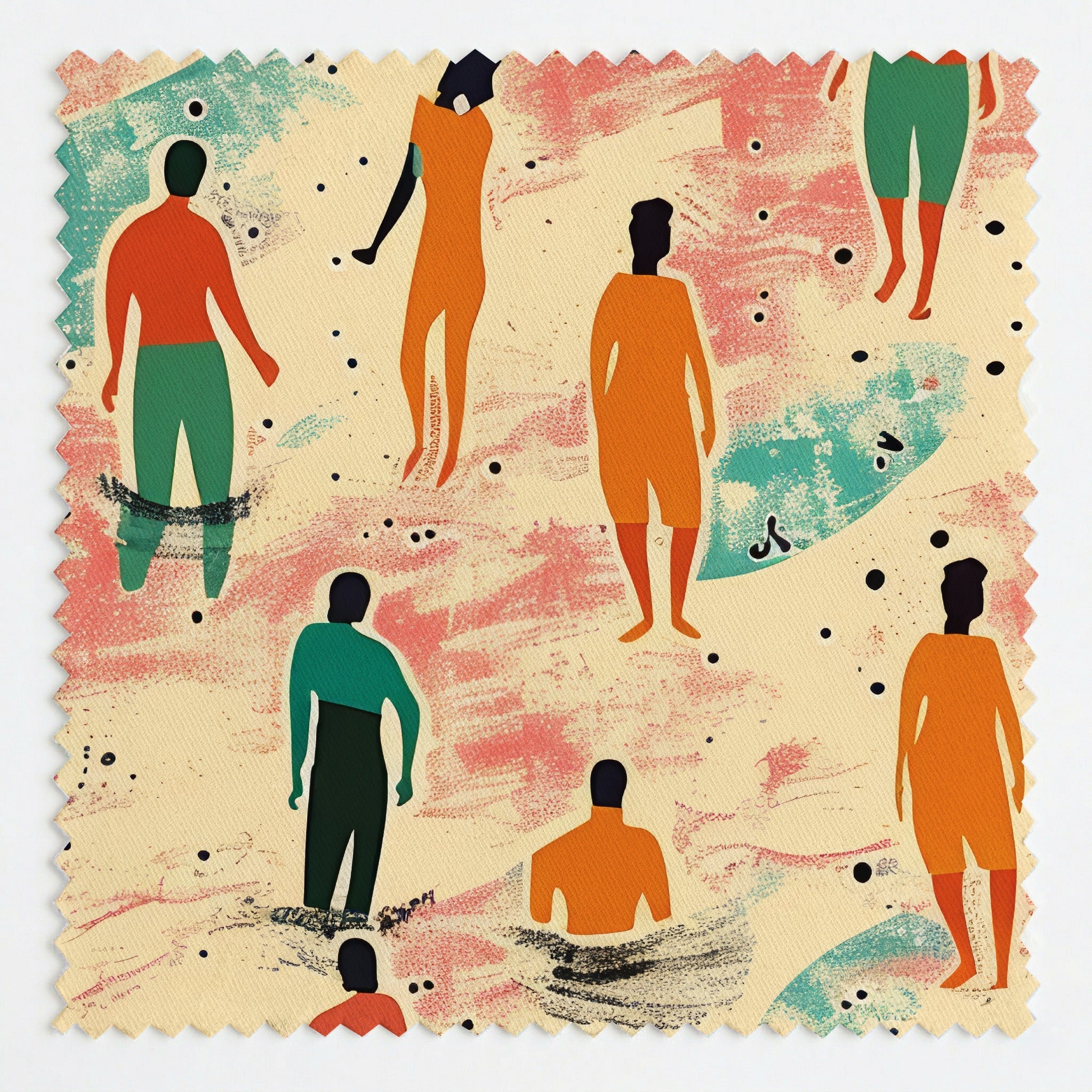 Sandy Shores Gathering - Fabric - Lemon Park