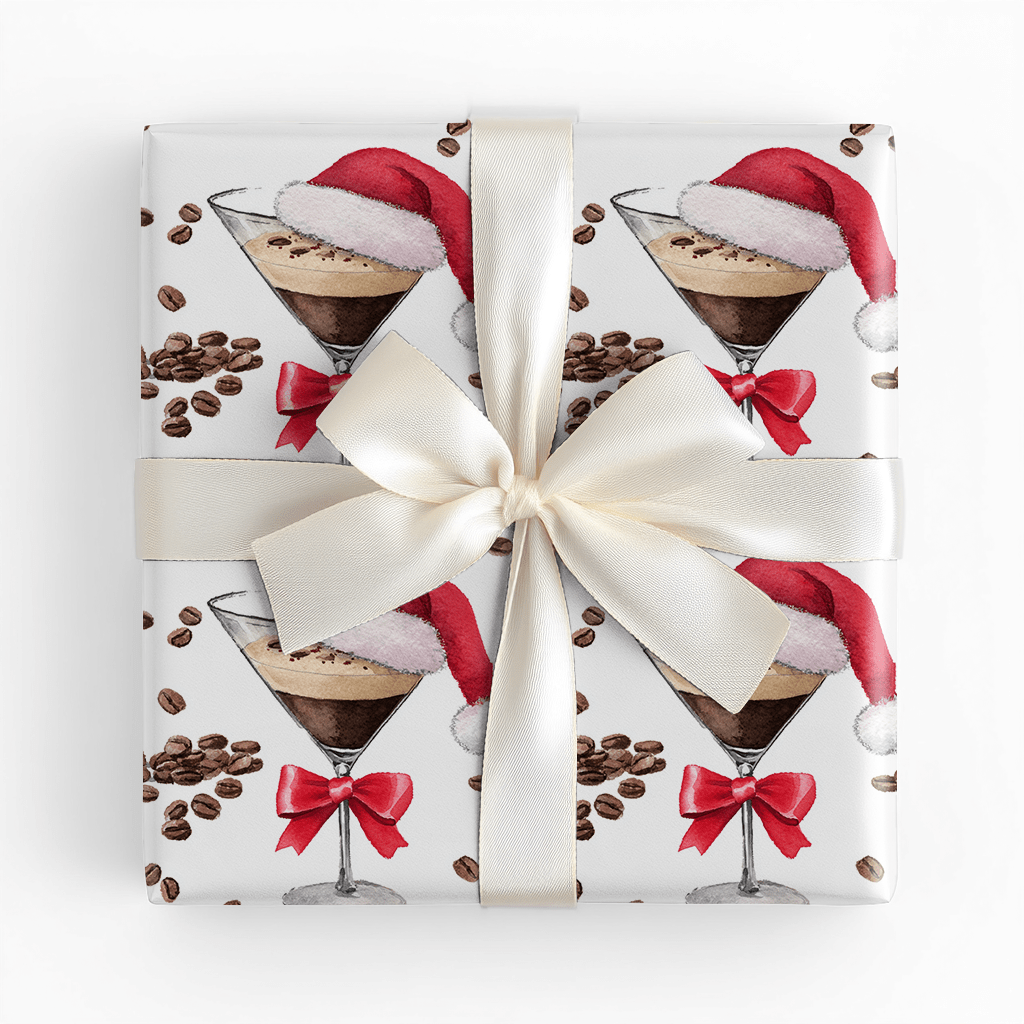 Santa Espresso - Wrapping Paper - Lemon Park