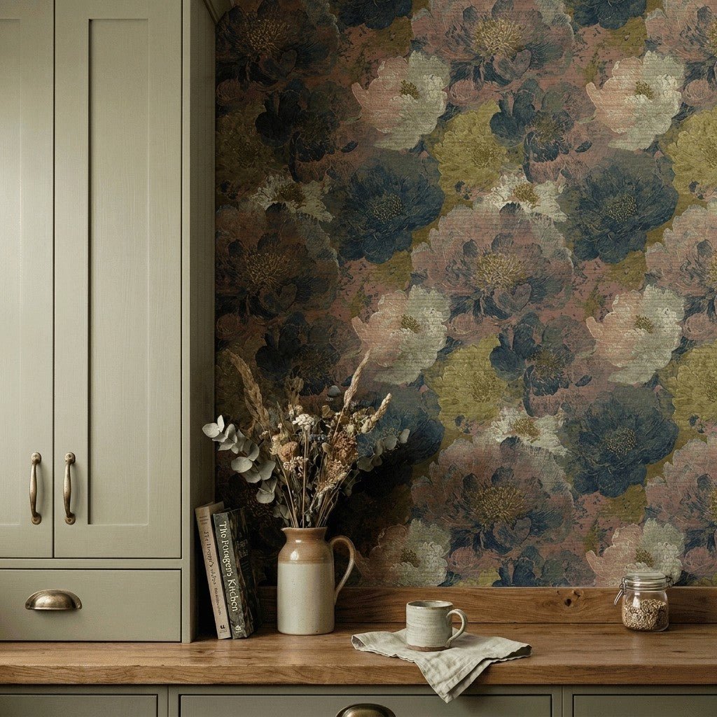Saoirse Faux Grasscloth Wallpaper - Lemon Park