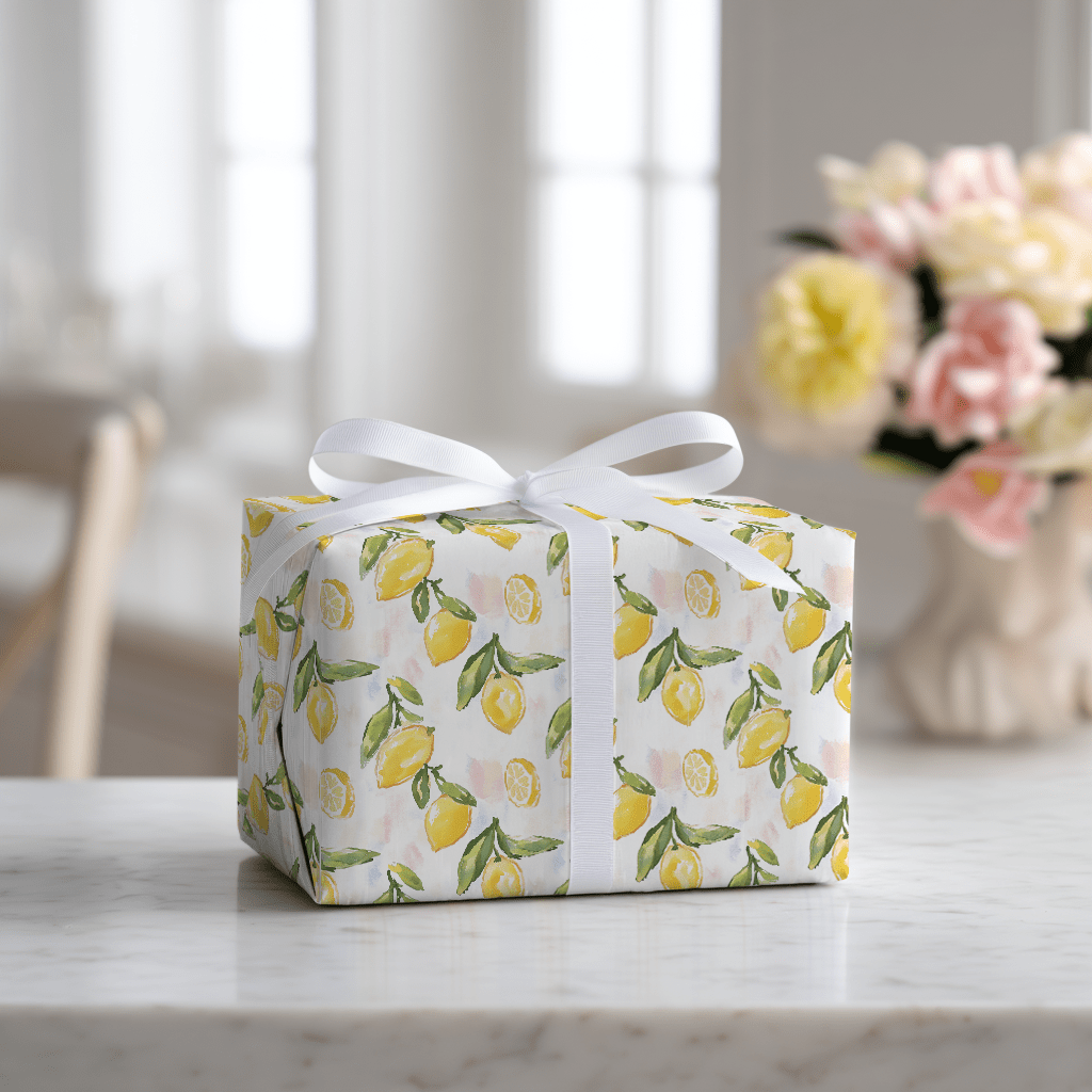 Sarah Lemon - Wrapping Paper - Lemon Park