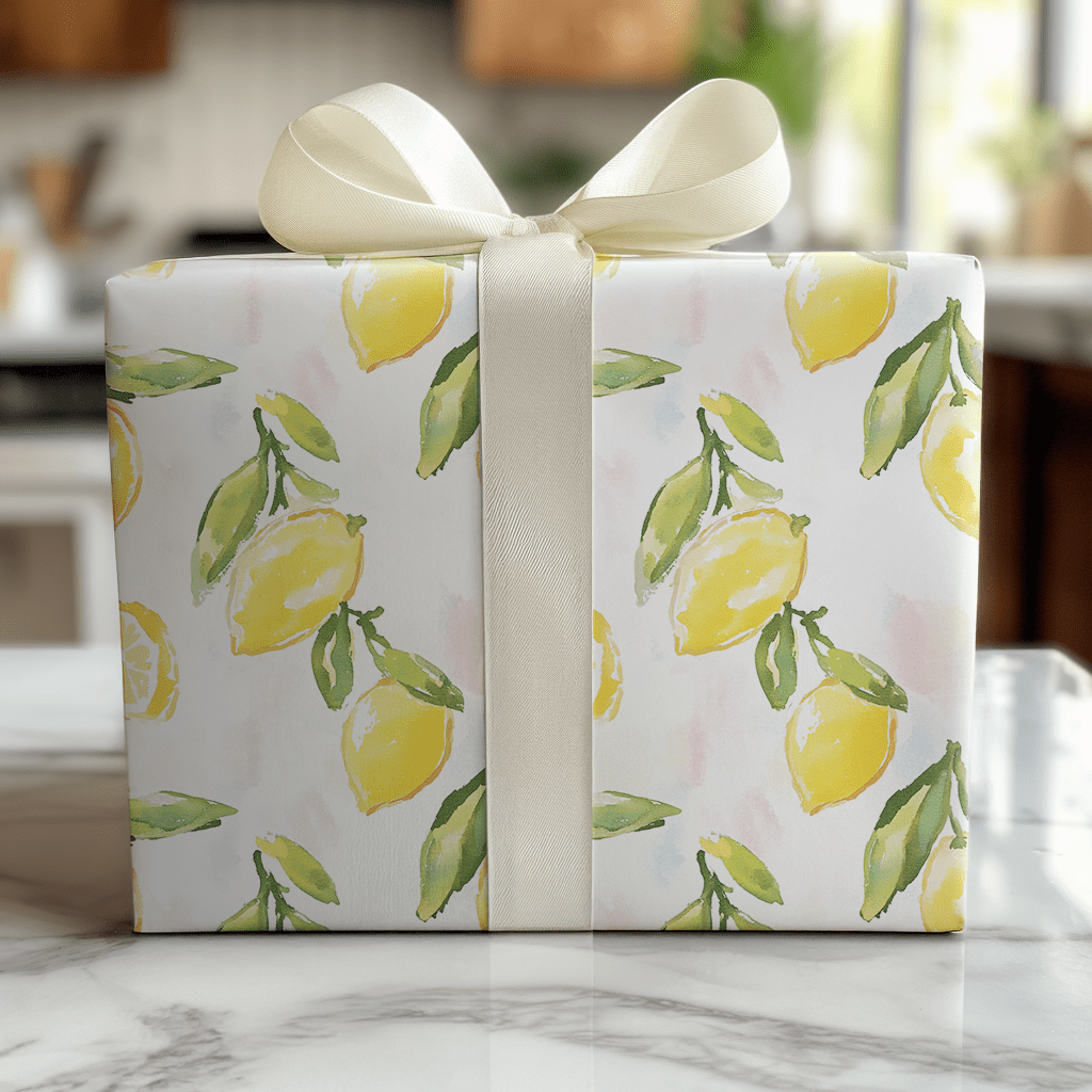 Sarah Lemon - Wrapping Paper - Lemon Park