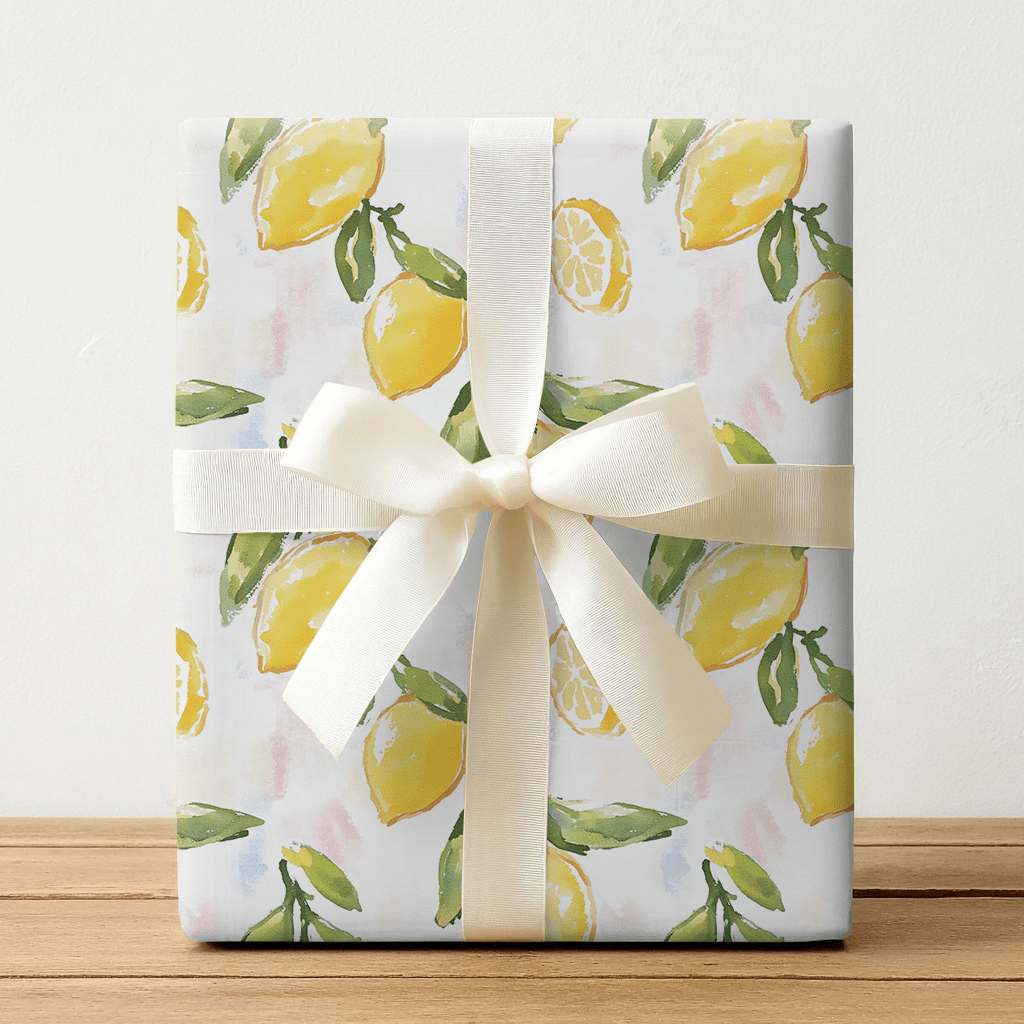 Sarah Lemon - Wrapping Paper - Lemon Park