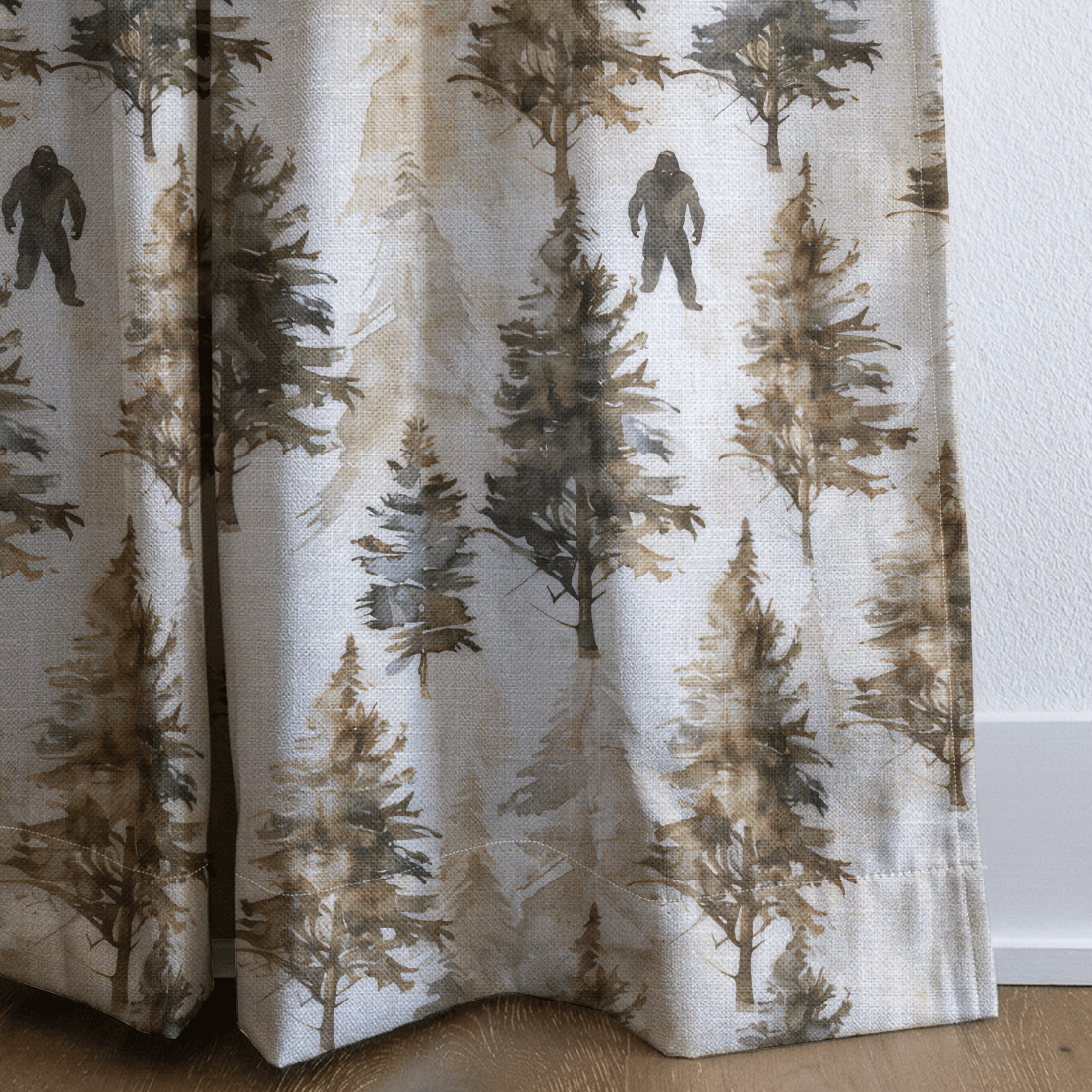 Sasquatch Sanctuary - Drapery - Lemon Park