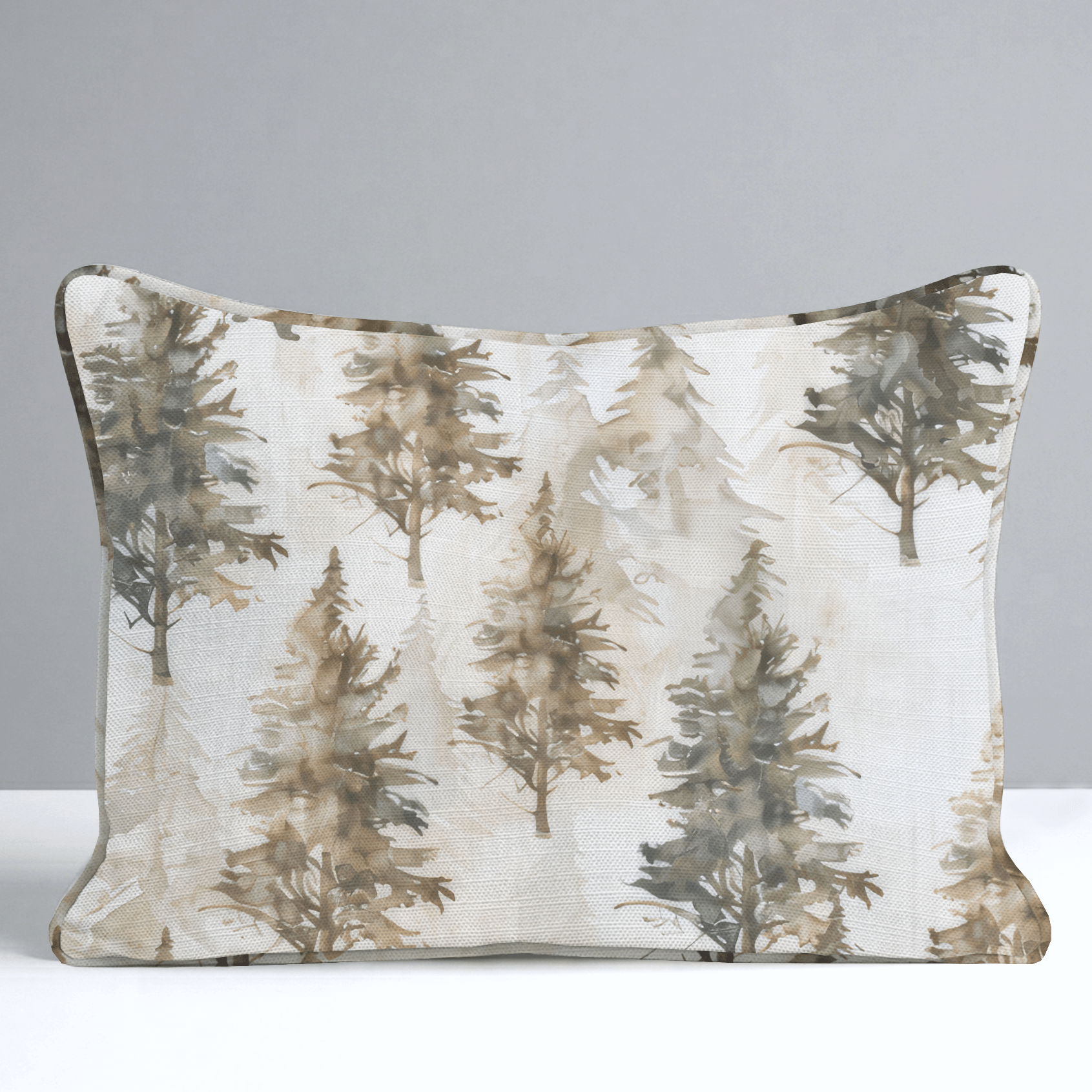 Sasquatch Sanctuary Throw Pillow - Lemon Park