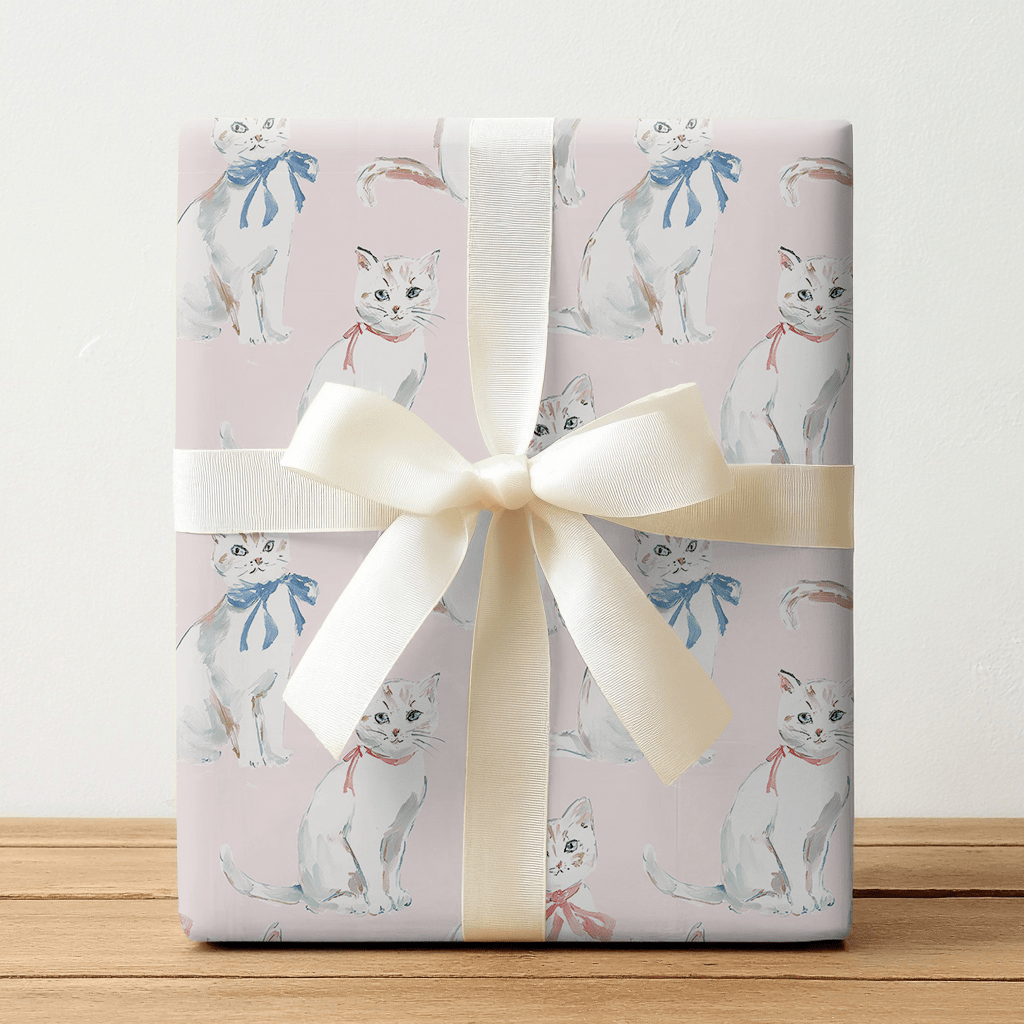 Sassy Cats - Wrapping Paper - Lemon Park