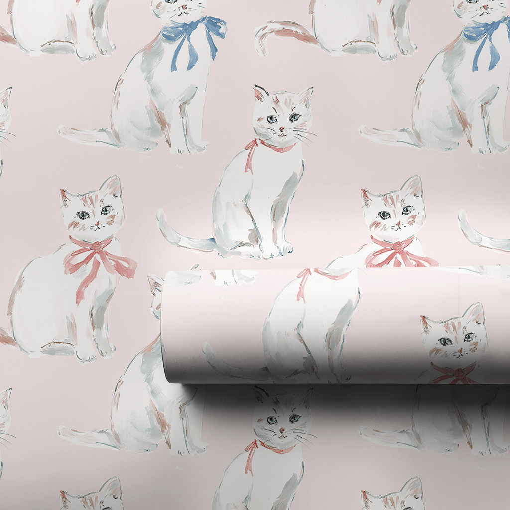 Sassy Cats - Wrapping Paper - Lemon Park