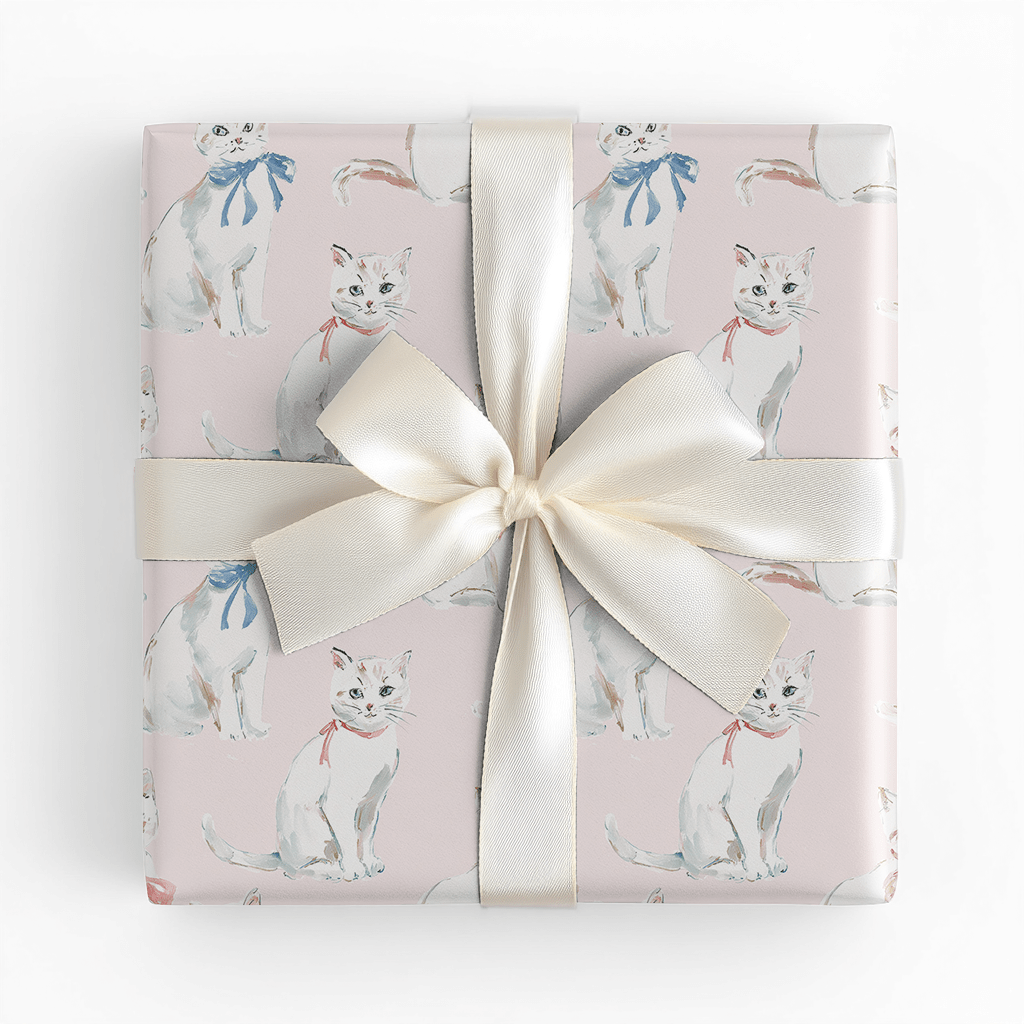 Sassy Cats - Wrapping Paper - Lemon Park