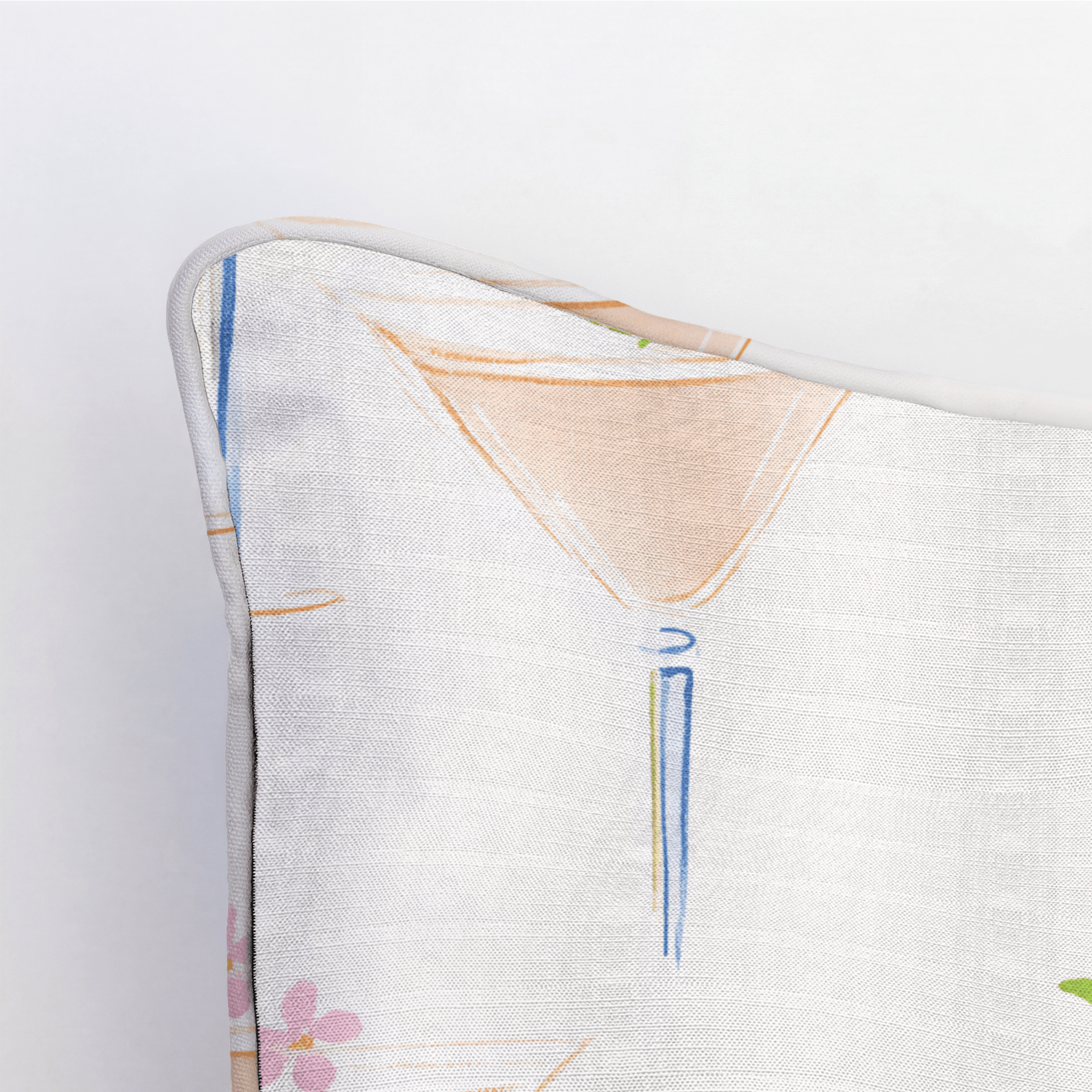 Sassy Spritz Throw Pillow - Lemon Park