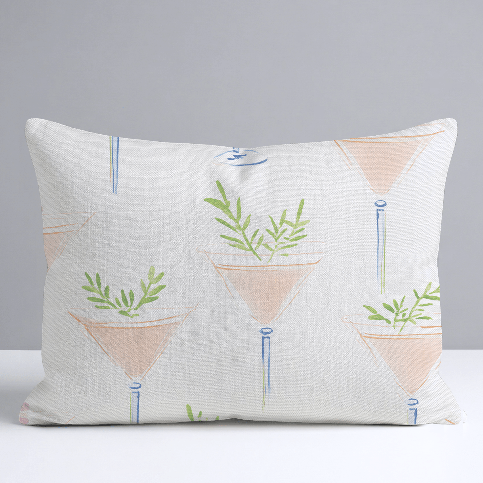 Sassy Spritz Throw Pillow - Lemon Park