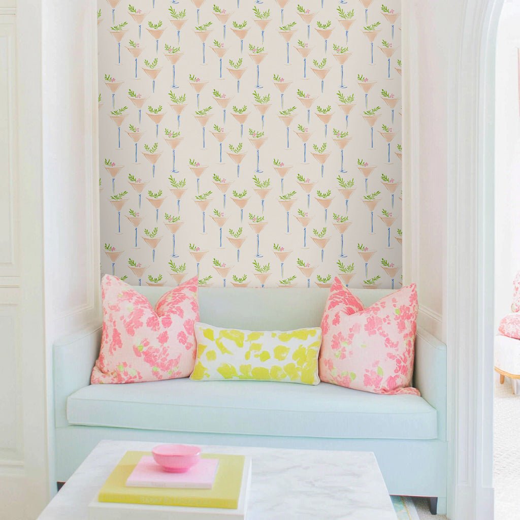 Sassy Spritz Wallpaper - Lemon Park