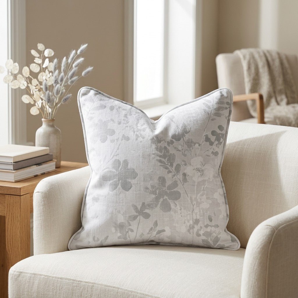Satin Mauve Throw Pillow - Lemon Park