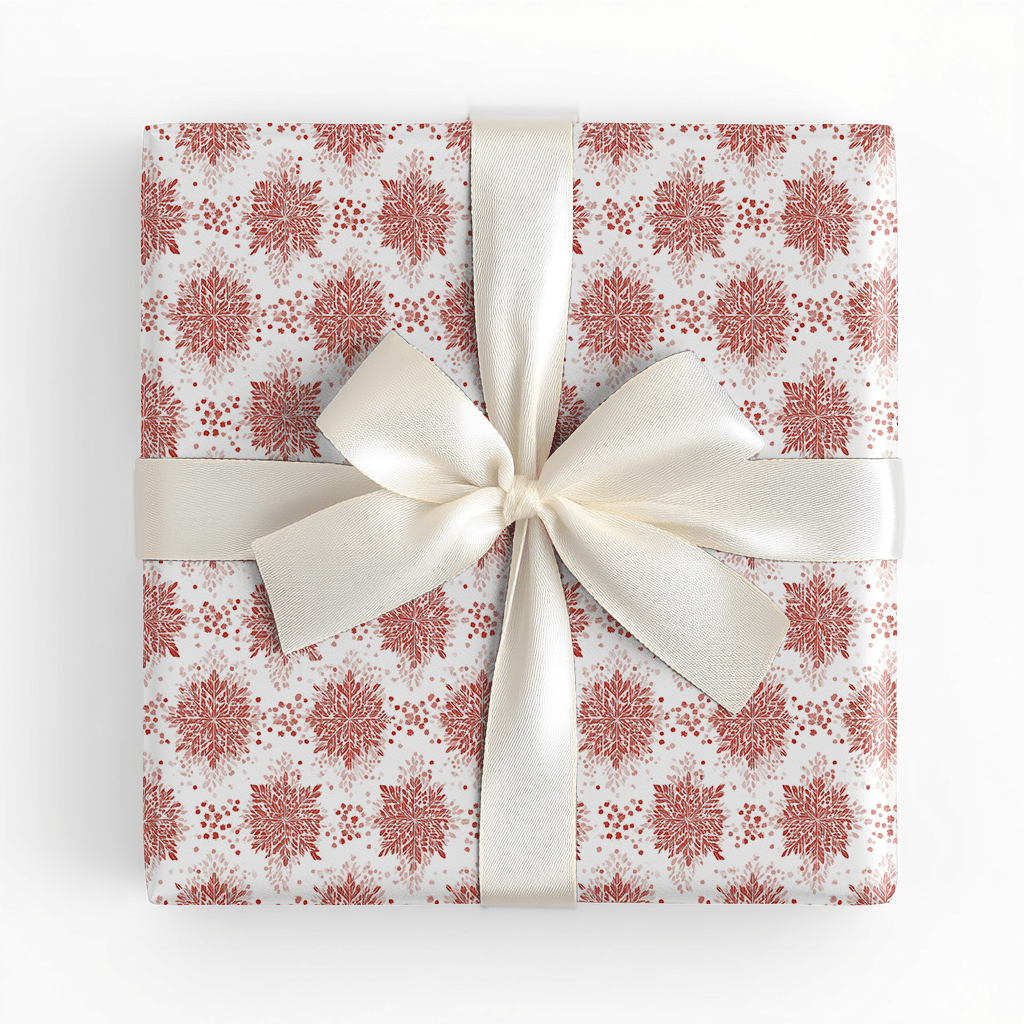 Scarlet Frost - Wrapping Paper - Lemon Park