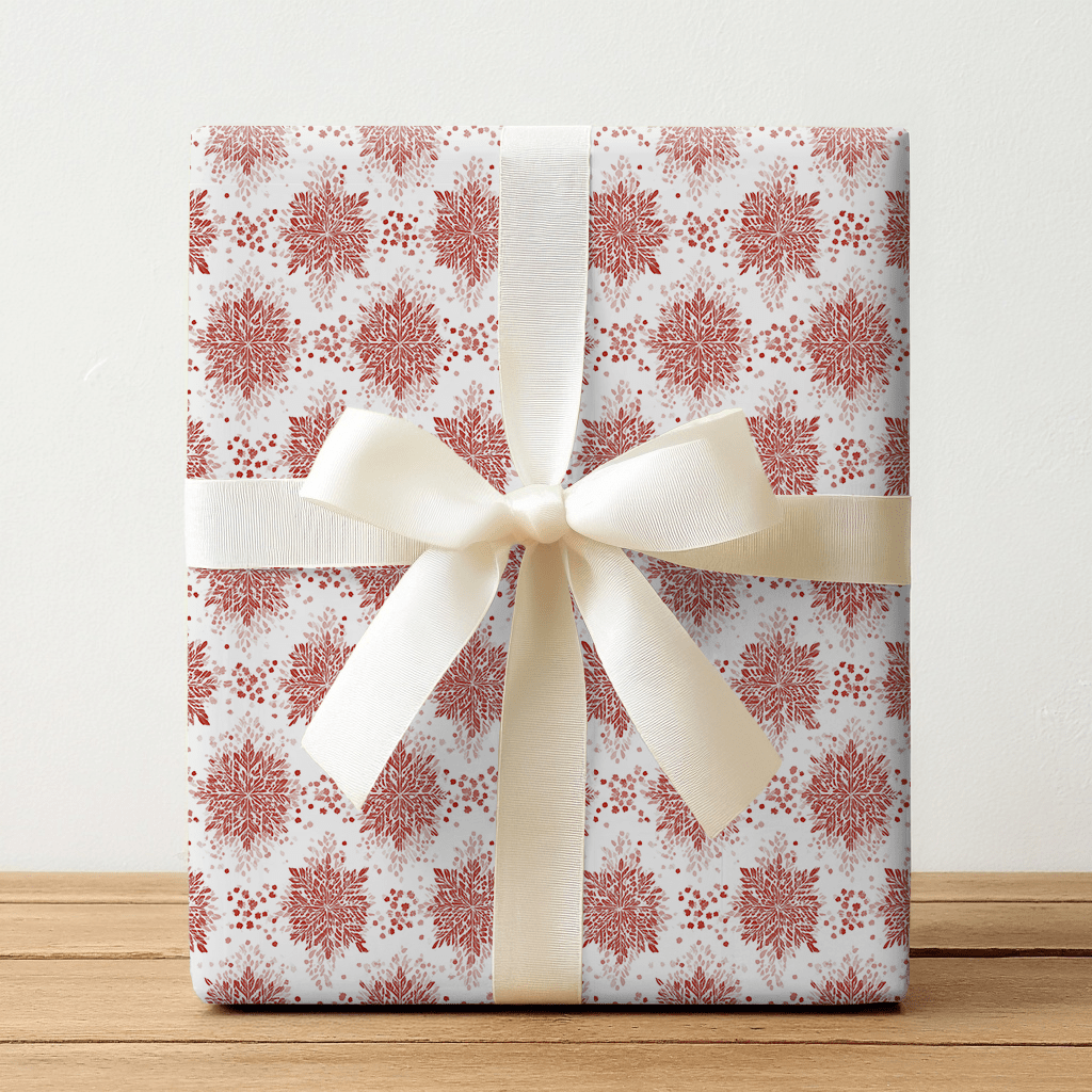 Scarlet Frost - Wrapping Paper - Lemon Park