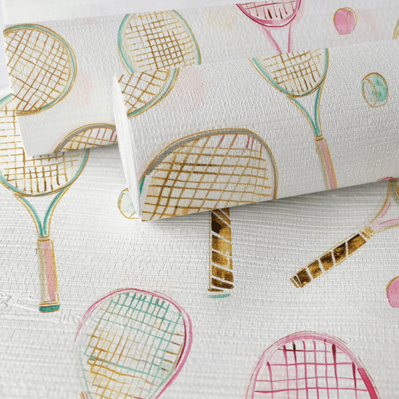 Scarlett Faux Grasscloth Wallpaper - Lemon Park
