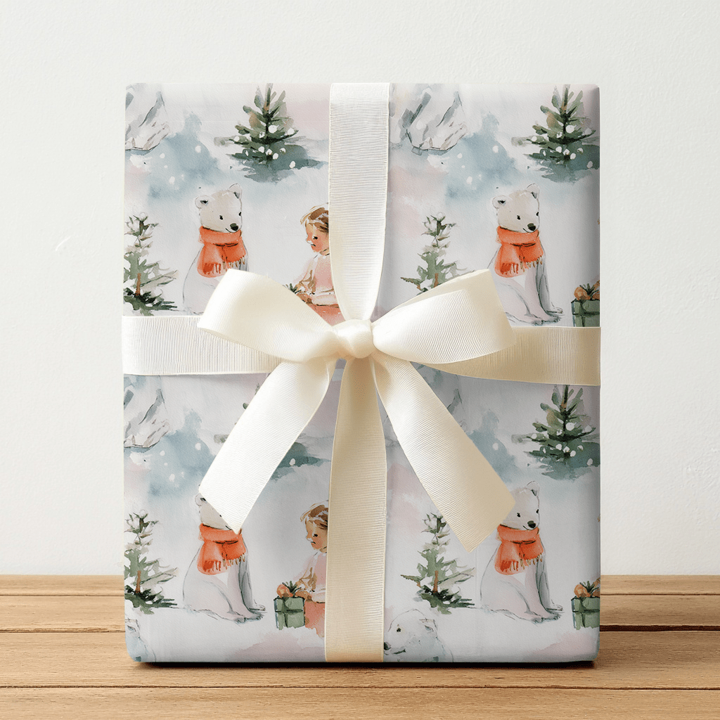 Scarlett & Snow - Wrapping Paper - Lemon Park
