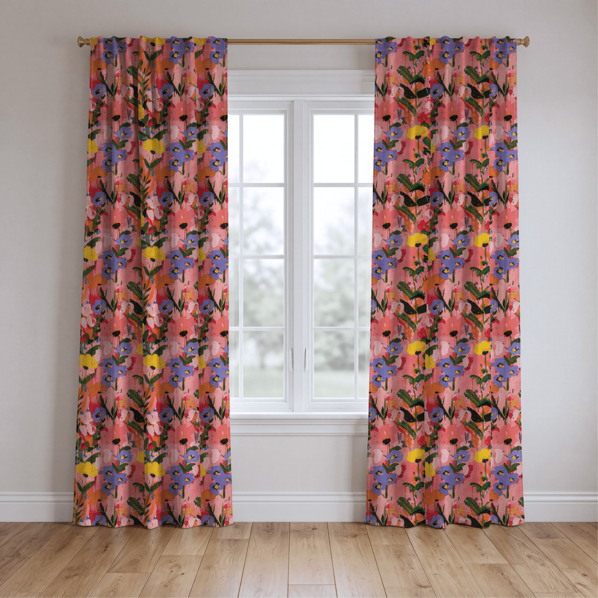 Scarlett's Spring Canvas - Drapery - Lemon Park