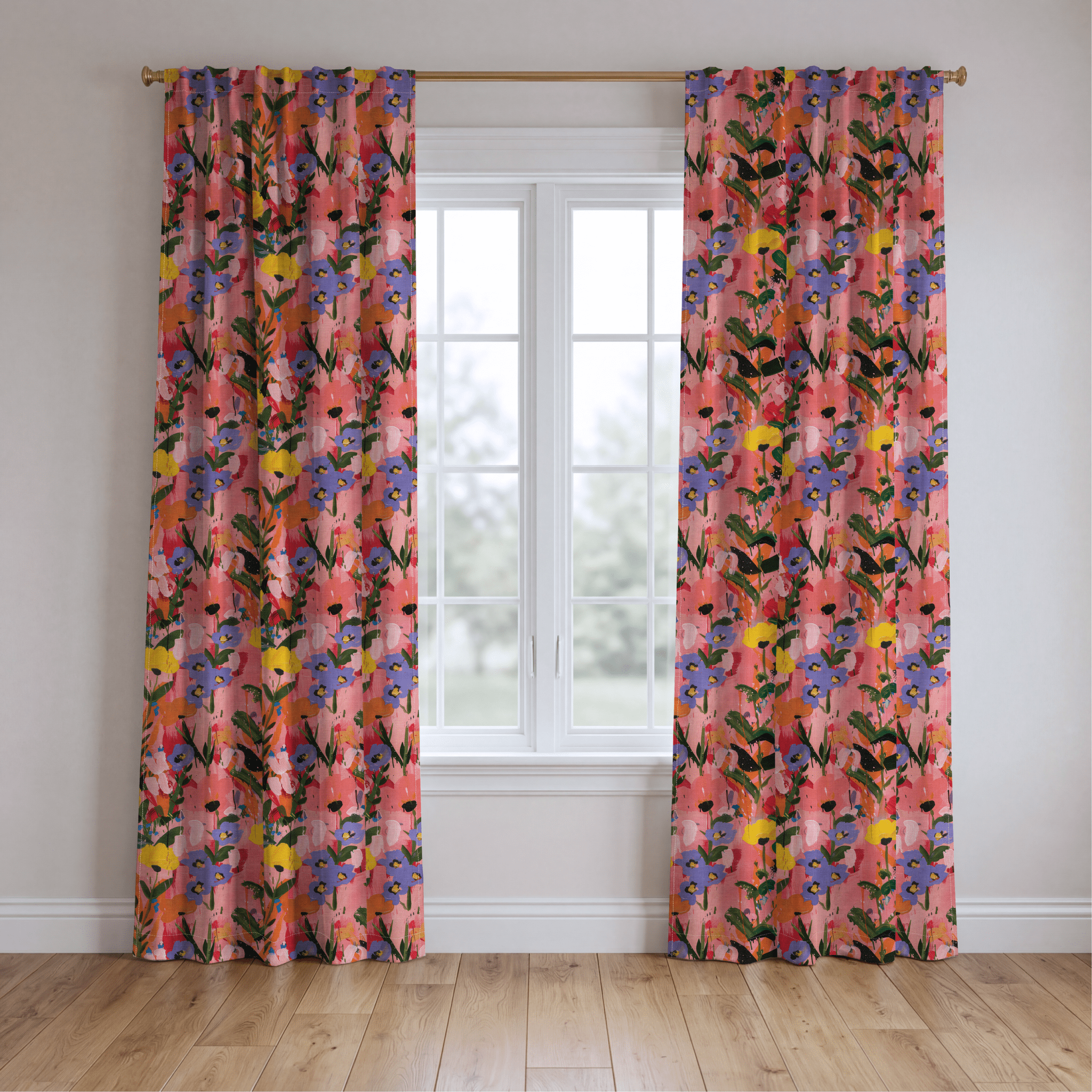 Scarlett's Spring Canvas - Drapery - Lemon Park