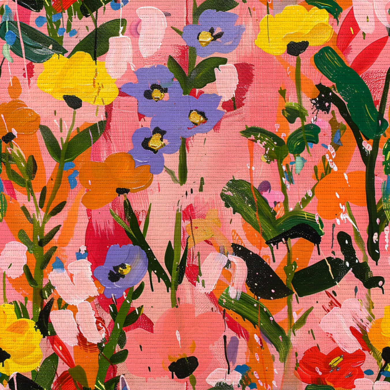 Scarlett's Spring Canvas Faux Grasscloth Wallpaper - Lemon Park