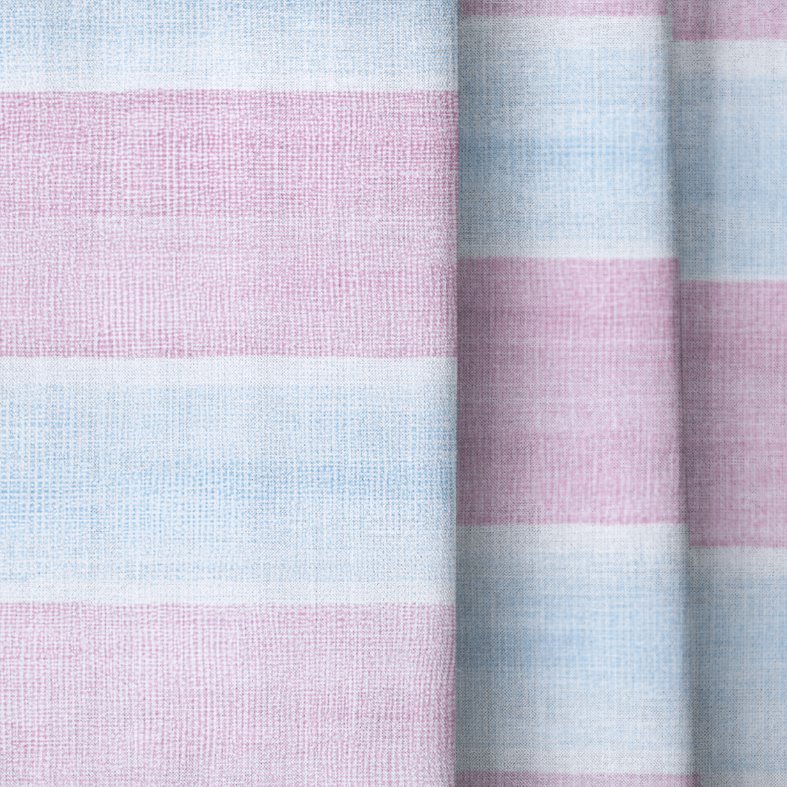 School Stripes - Drapery - Lemon Park