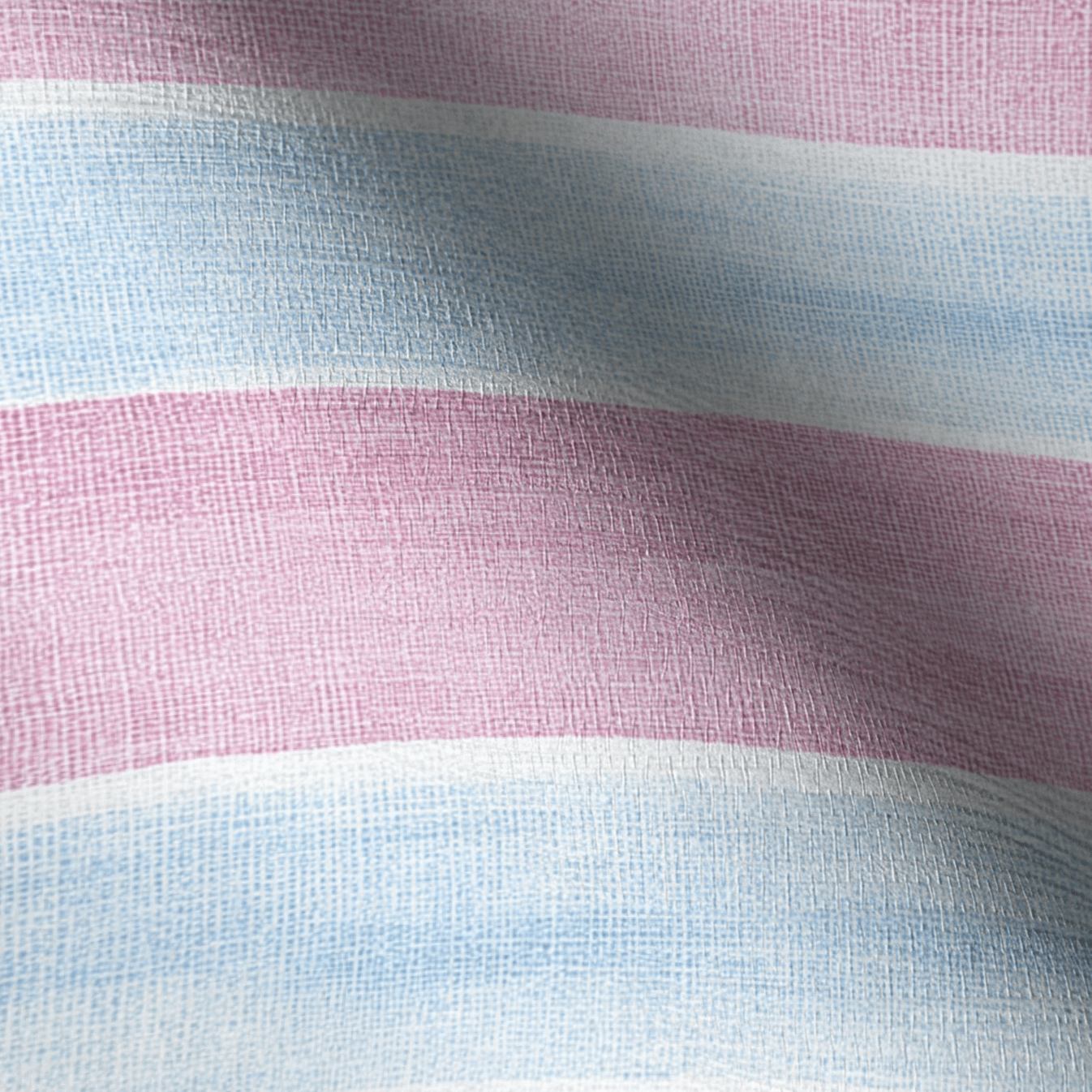 School Stripes Faux Grasscloth Wallpaper - Lemon Park