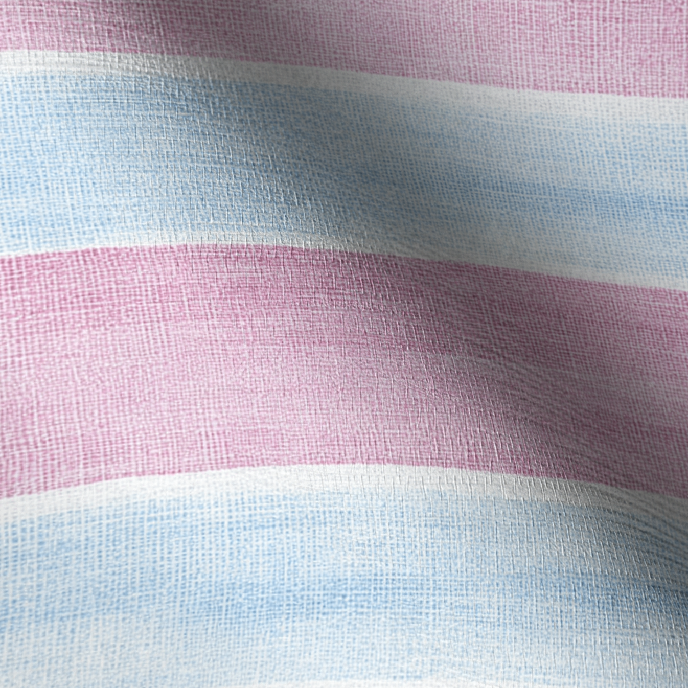 School Stripes Faux Grasscloth Wallpaper