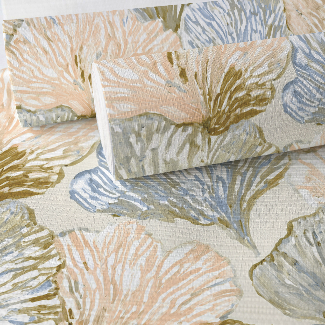 Sea Fan Faux Grasscloth Wallpaper