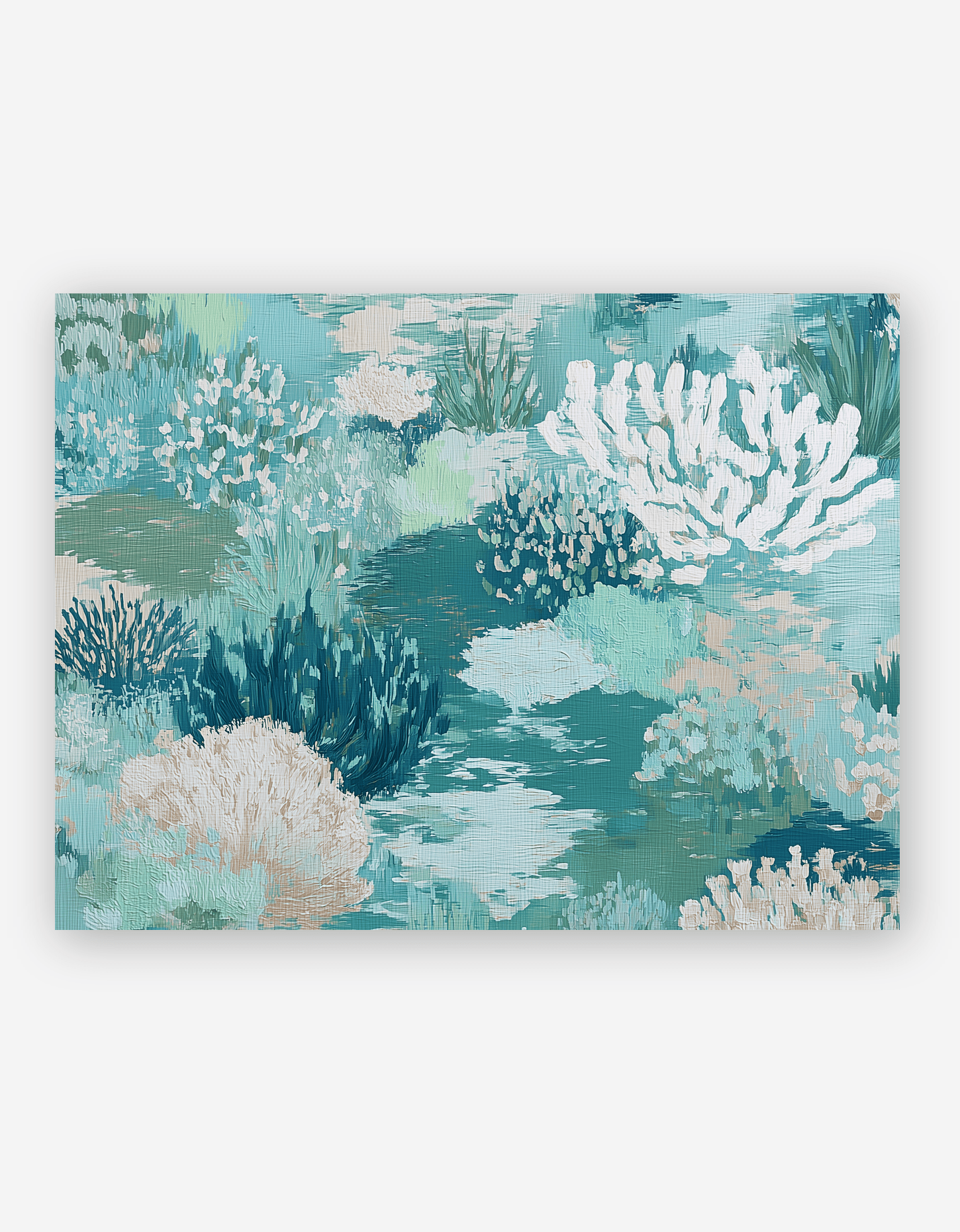 Seafoam Garden - Art Print - Lemon Park