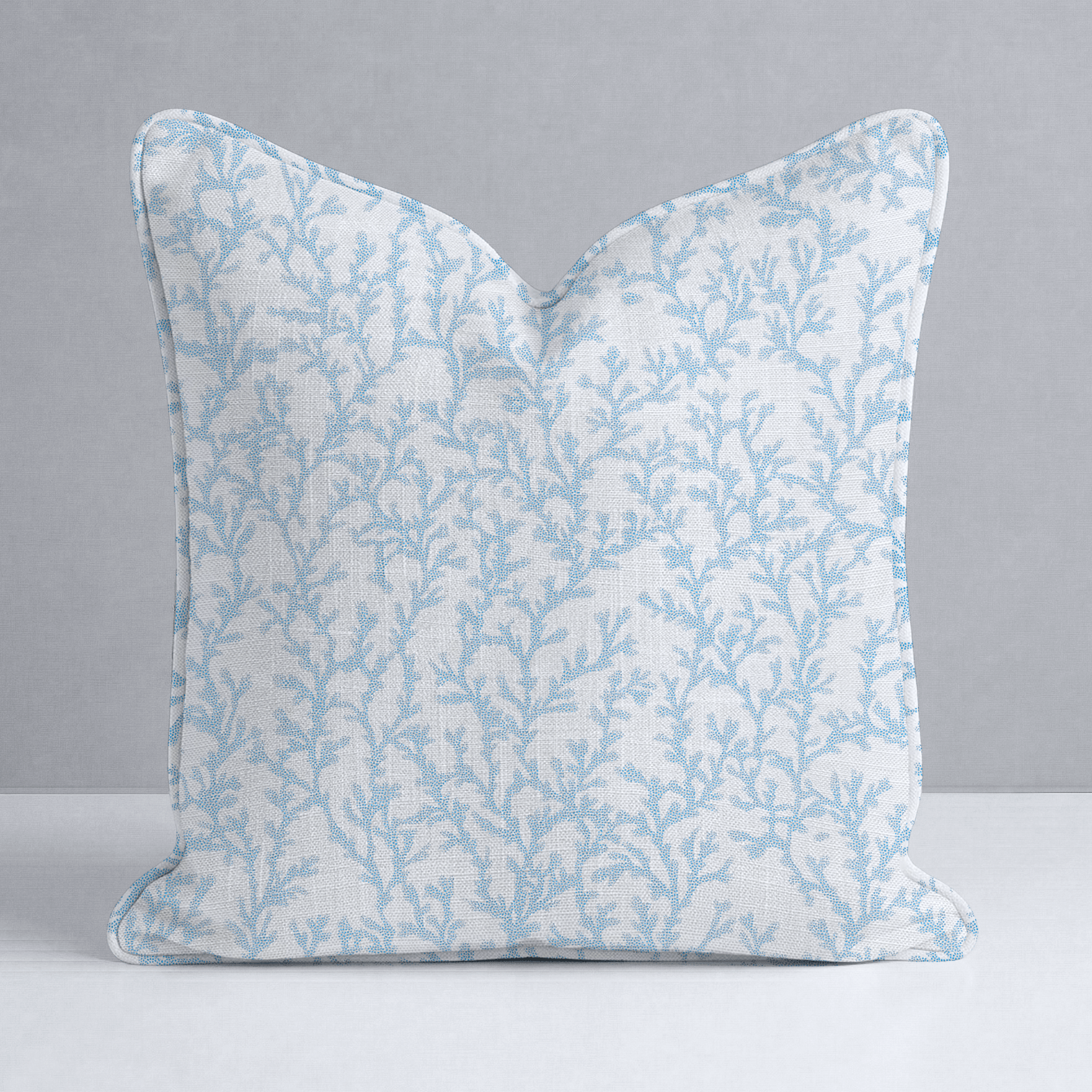 Seafoam Meadow Throw Pillow - Lemon Park