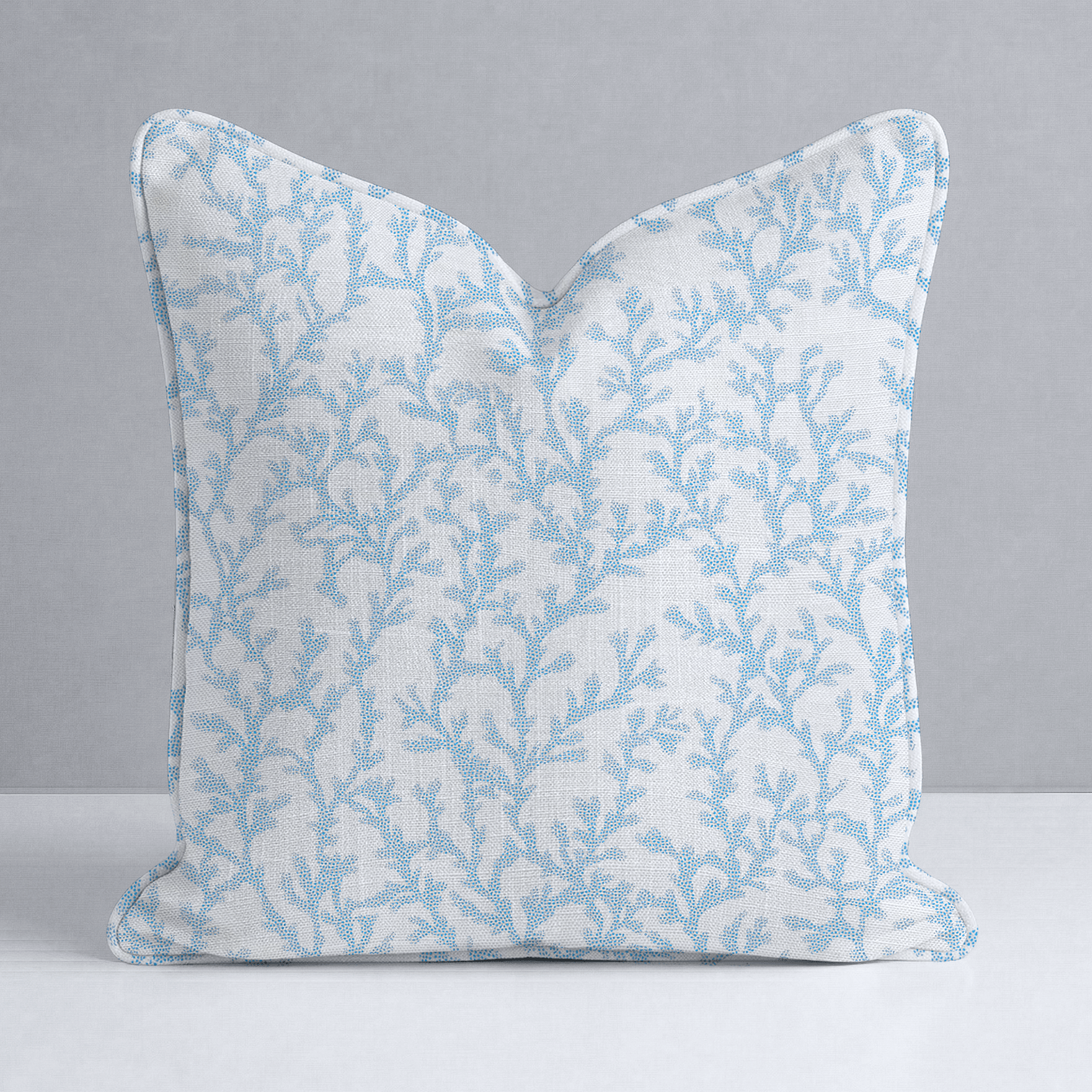 Seafoam Meadow Throw Pillow - Lemon Park