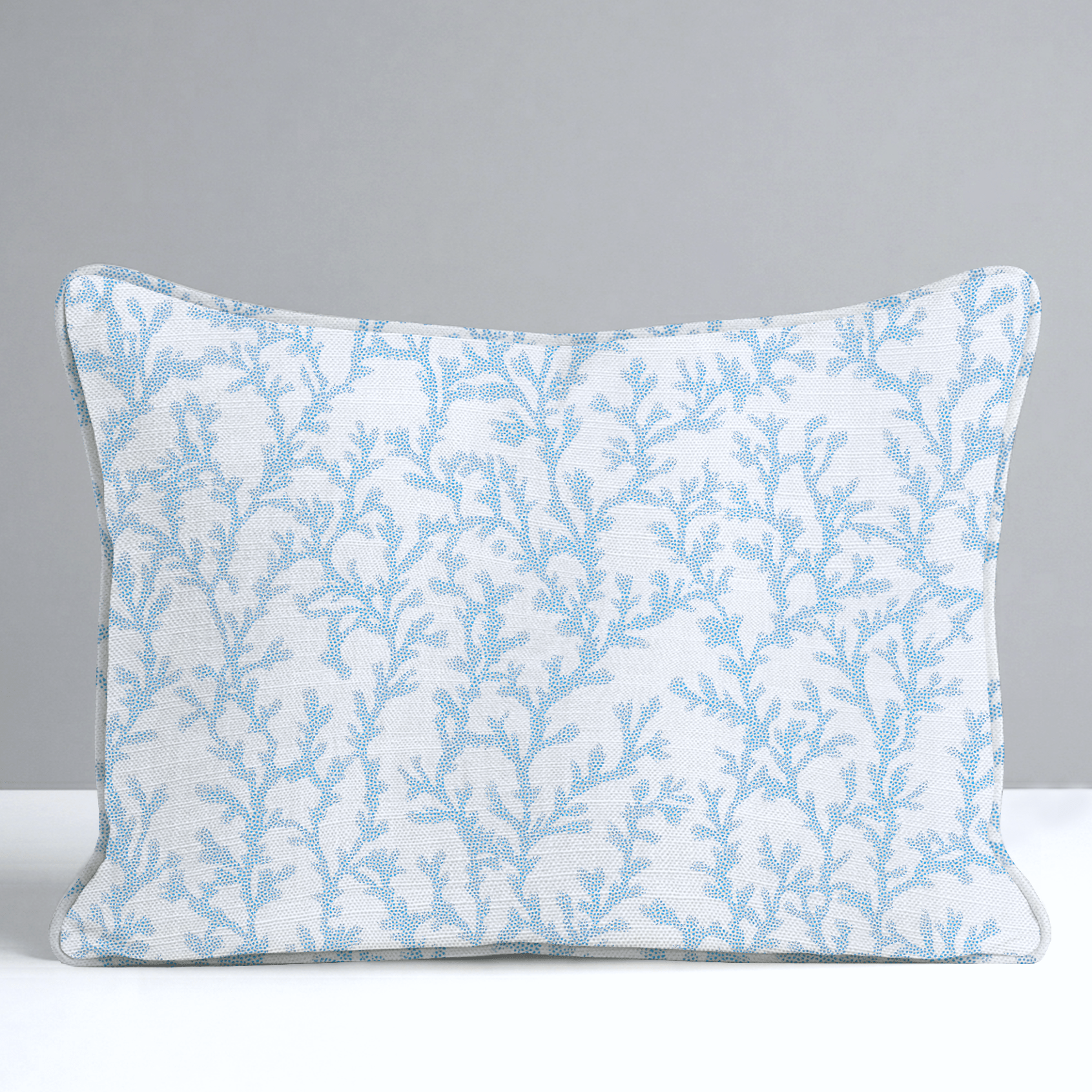Seafoam Meadow Throw Pillow - Lemon Park