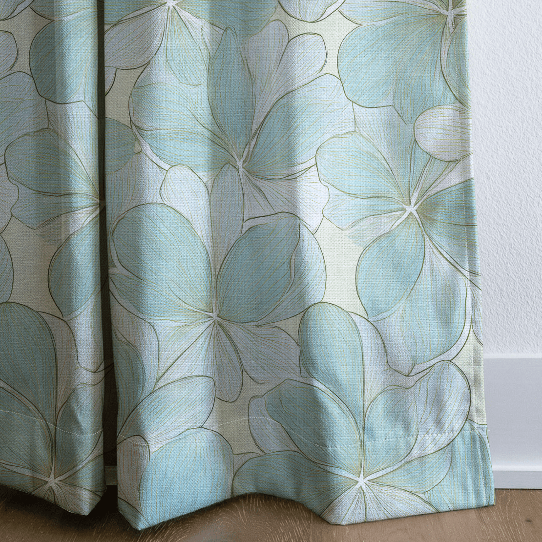 Seafoam Whispy - Drapery - Lemon Park