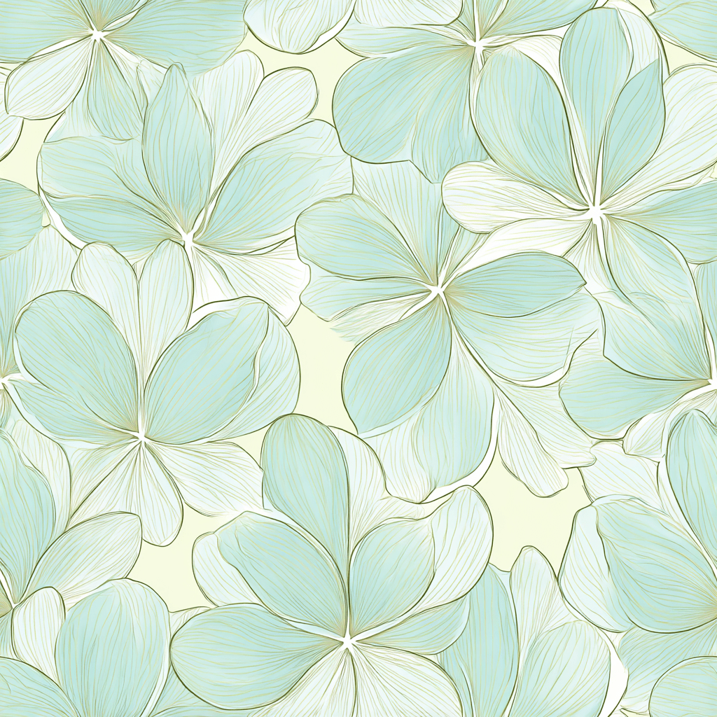 Seafoam Whispy Wallpaper - Lemon Park
