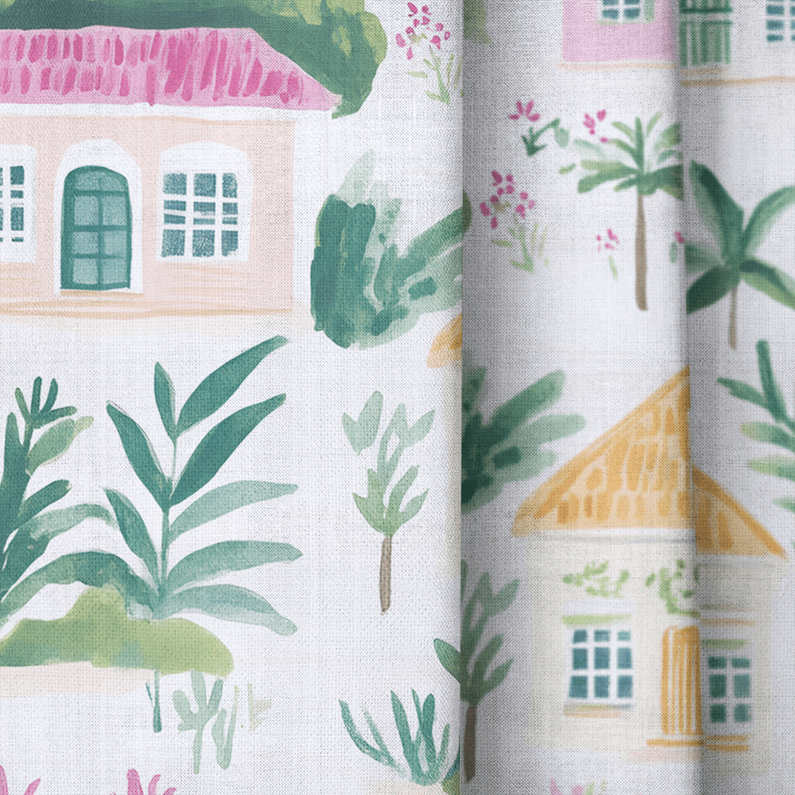 Seaside Village - Drapery - Lemon Park